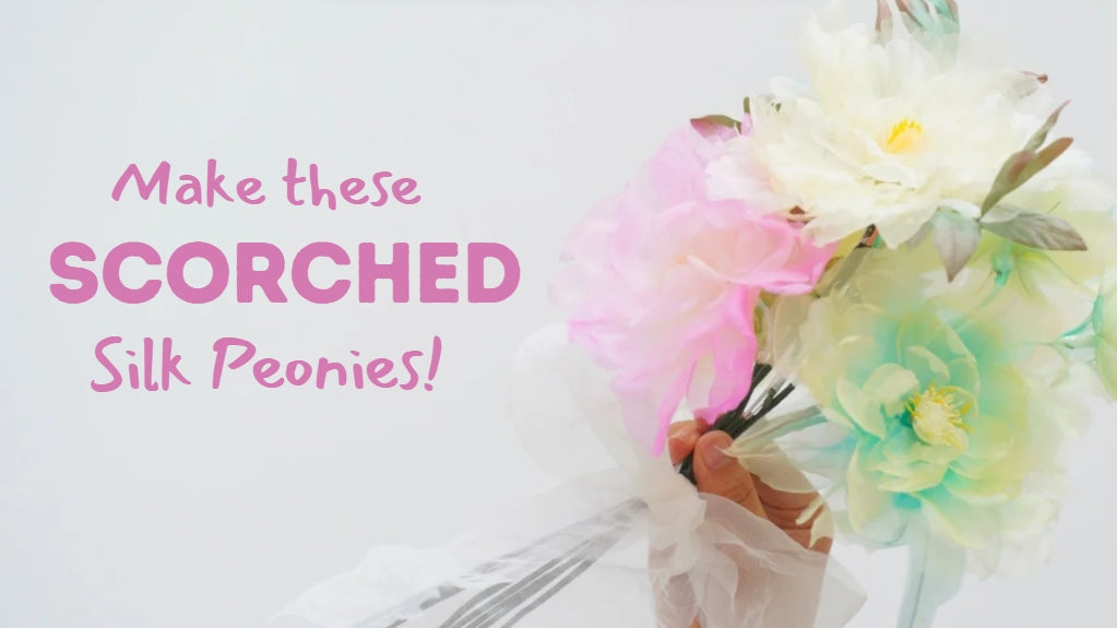 How to Make This Tanghua (Scorched Silk) Peony