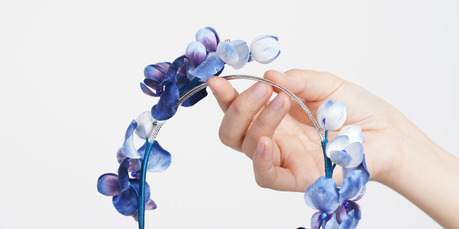 Ronghua Tutorial: How to Make Bluebonnets Flower Headband & Brooch