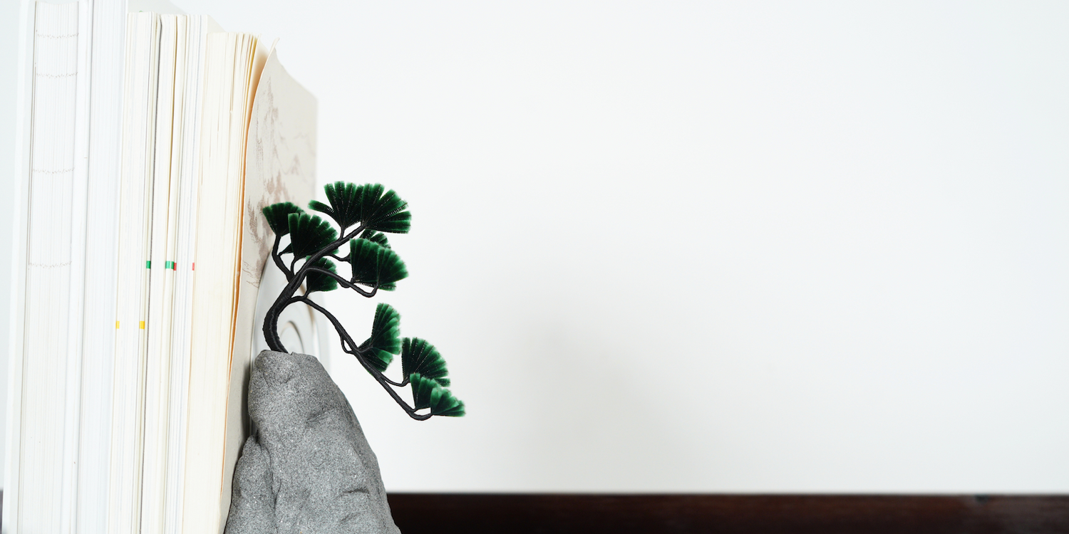 Ronghua Tutorial: How to Make Pine Tree Bookend