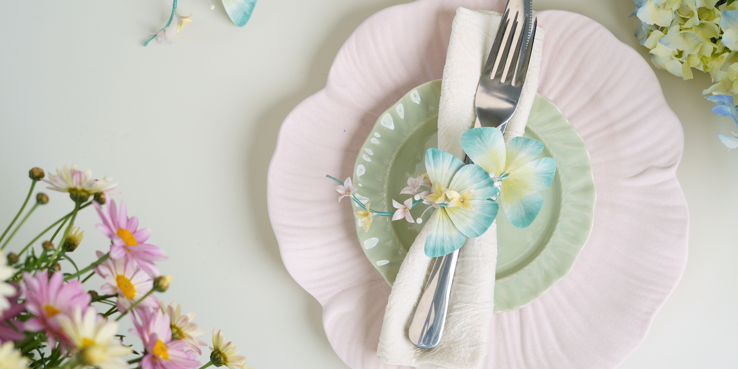 Ronghua Tutorial: How to Make Butterfly Napkin Ring