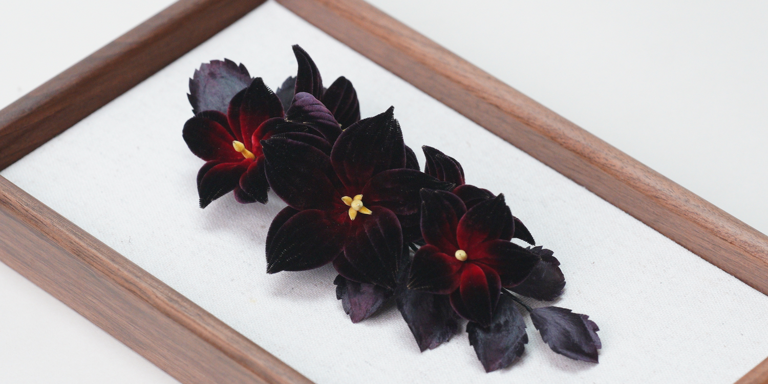 Ronghua Tutorial: How to Make Datura Love Flower Brooch