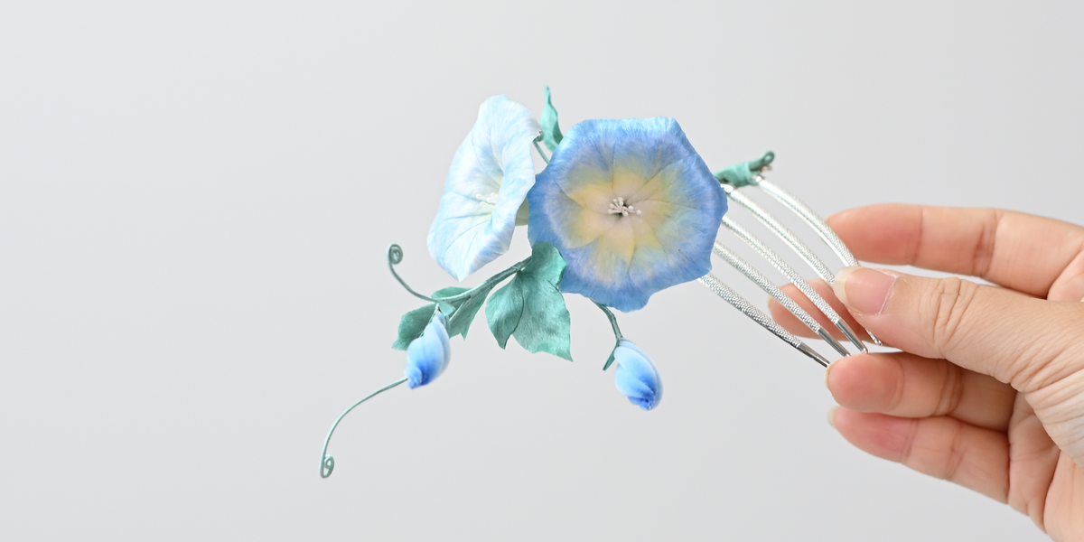 Ronghua Tutorial: How to Make Morning Glory Hairpin
