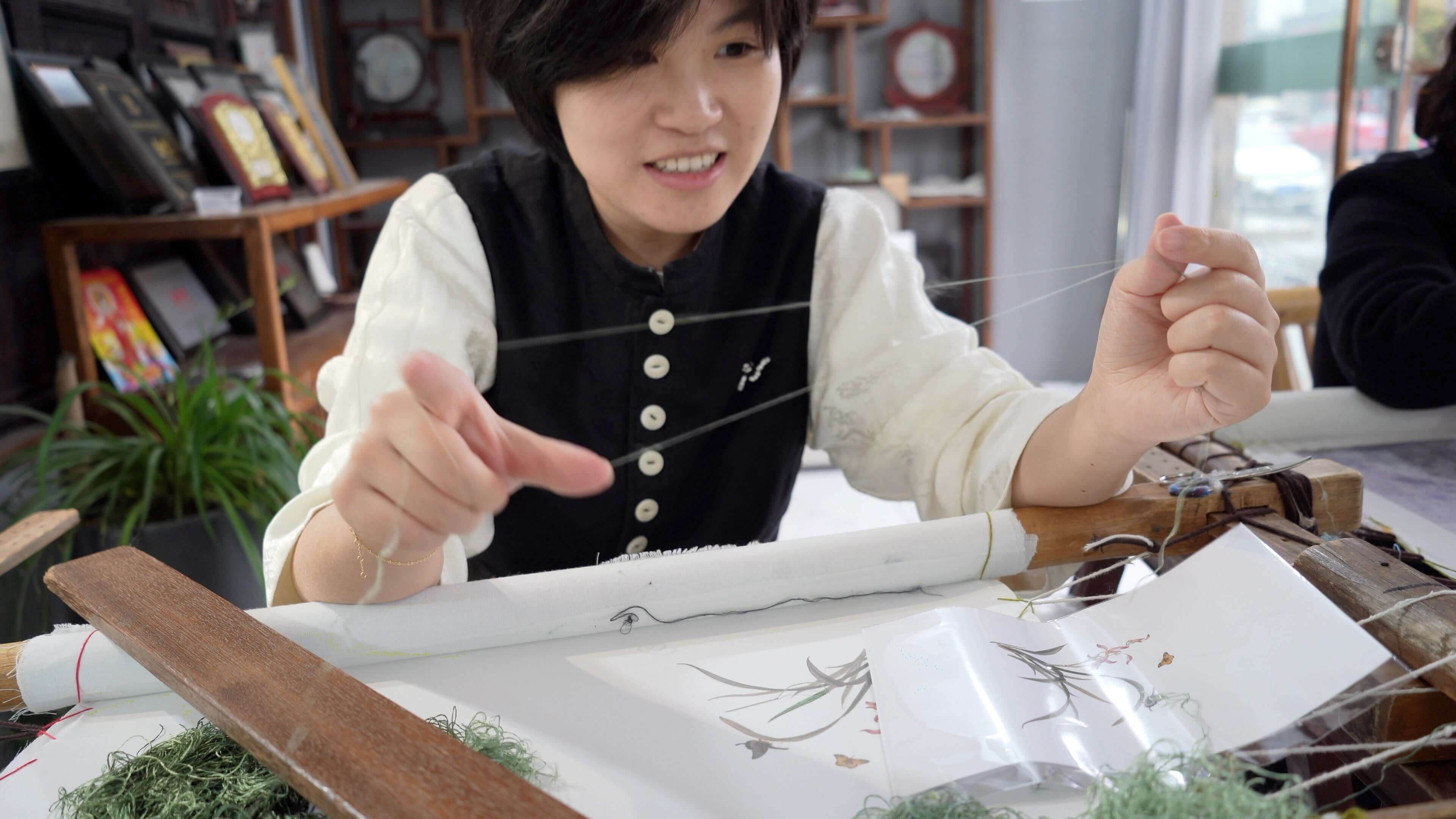 I learnt embroidery in Zhenhu (Suzhou, China) for 4 days, and what happened?