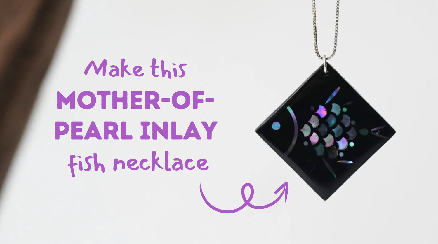 Step-by-Step Guide to make Mother-of-Pearl Daqi Lacquer Pendant