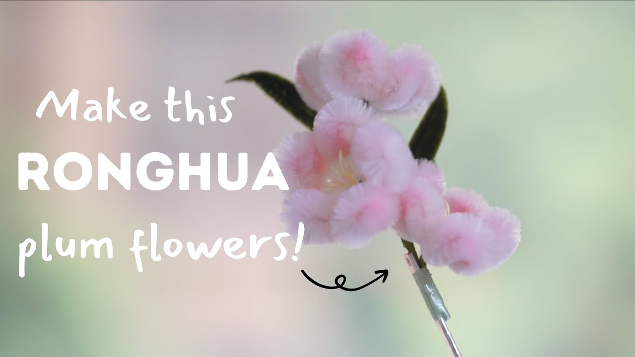 Step-by-Step Guide to make Ronghua Plum Flowers