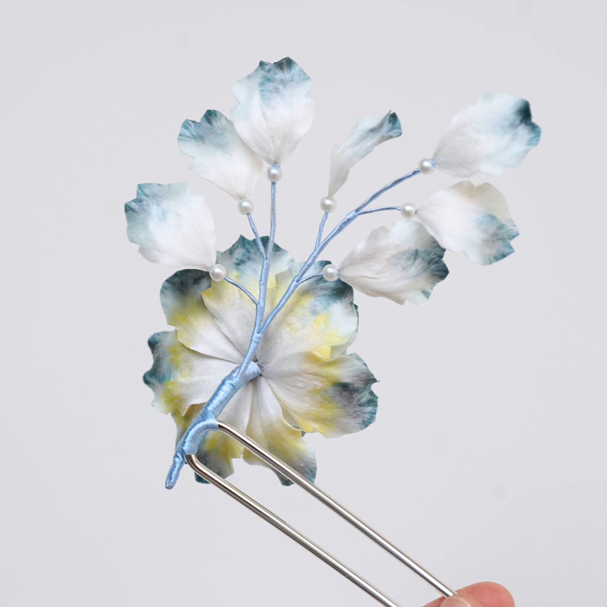 Handmade Ronghua | Blue Ocean Flower
