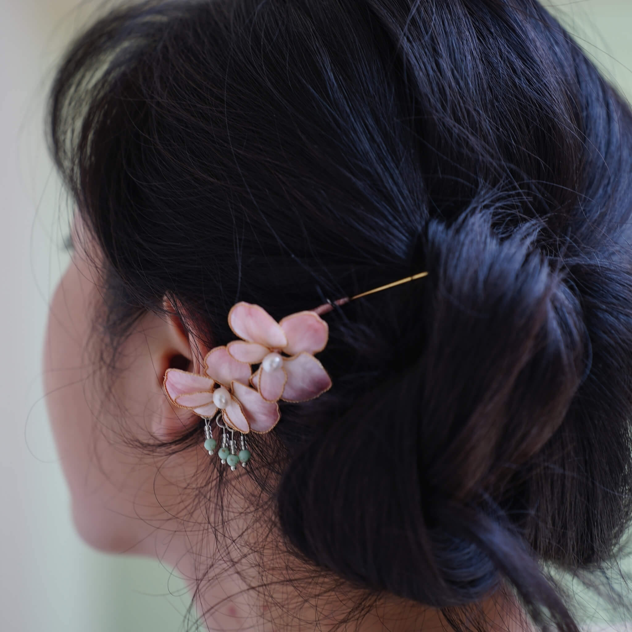 Pre-Made Petal Ronghua Kit | Pink Butterfly Orchid