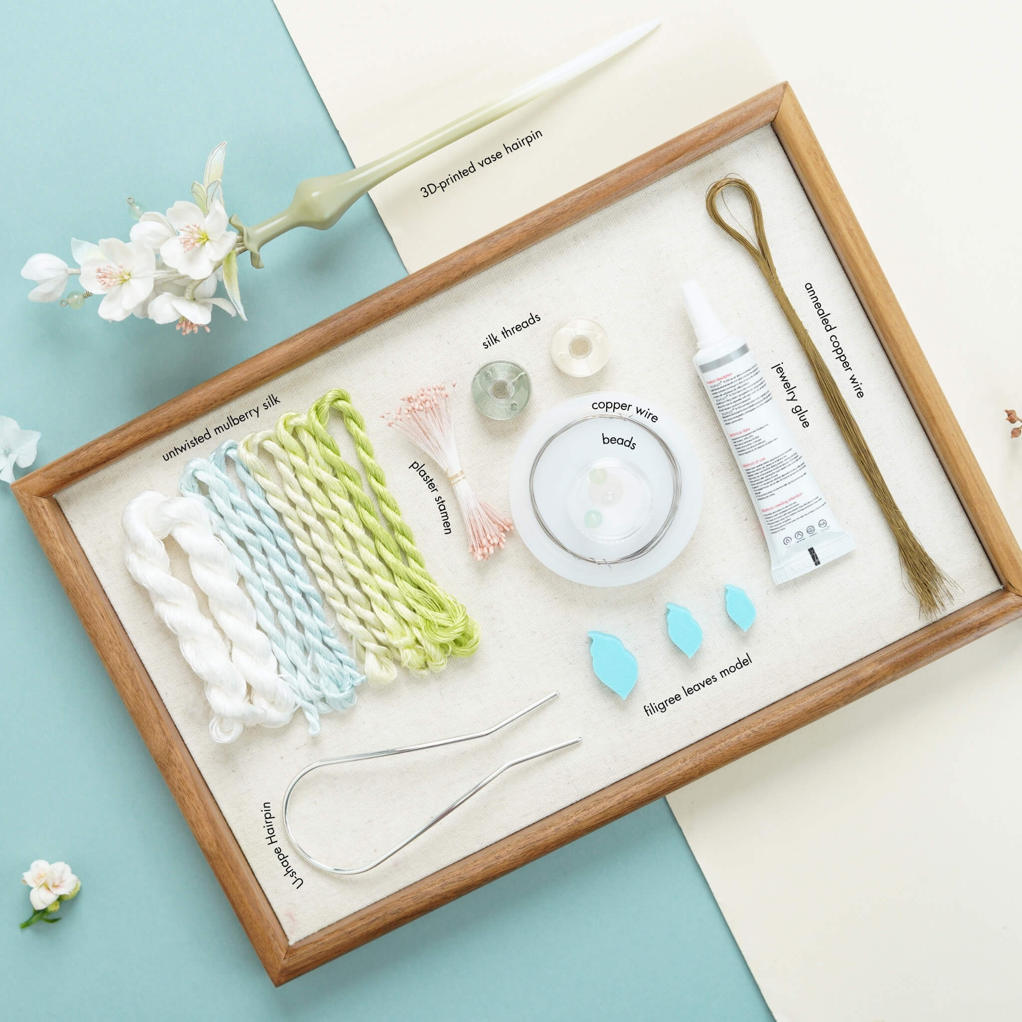 Ronghua DIY Kit | Pear Blossoms Under the Moon