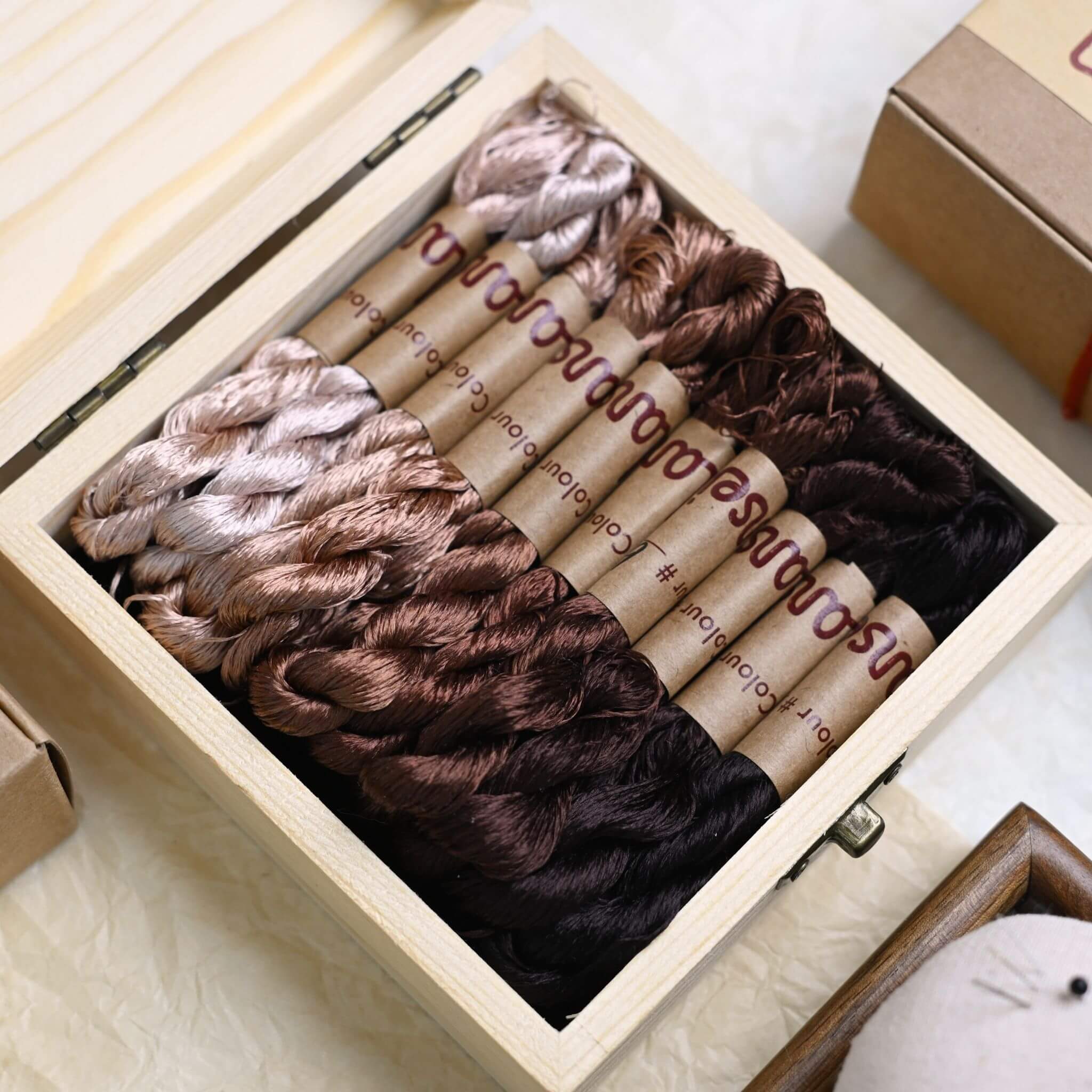 Twisted Mulberry Silk For Embroidery | Colour # 6006