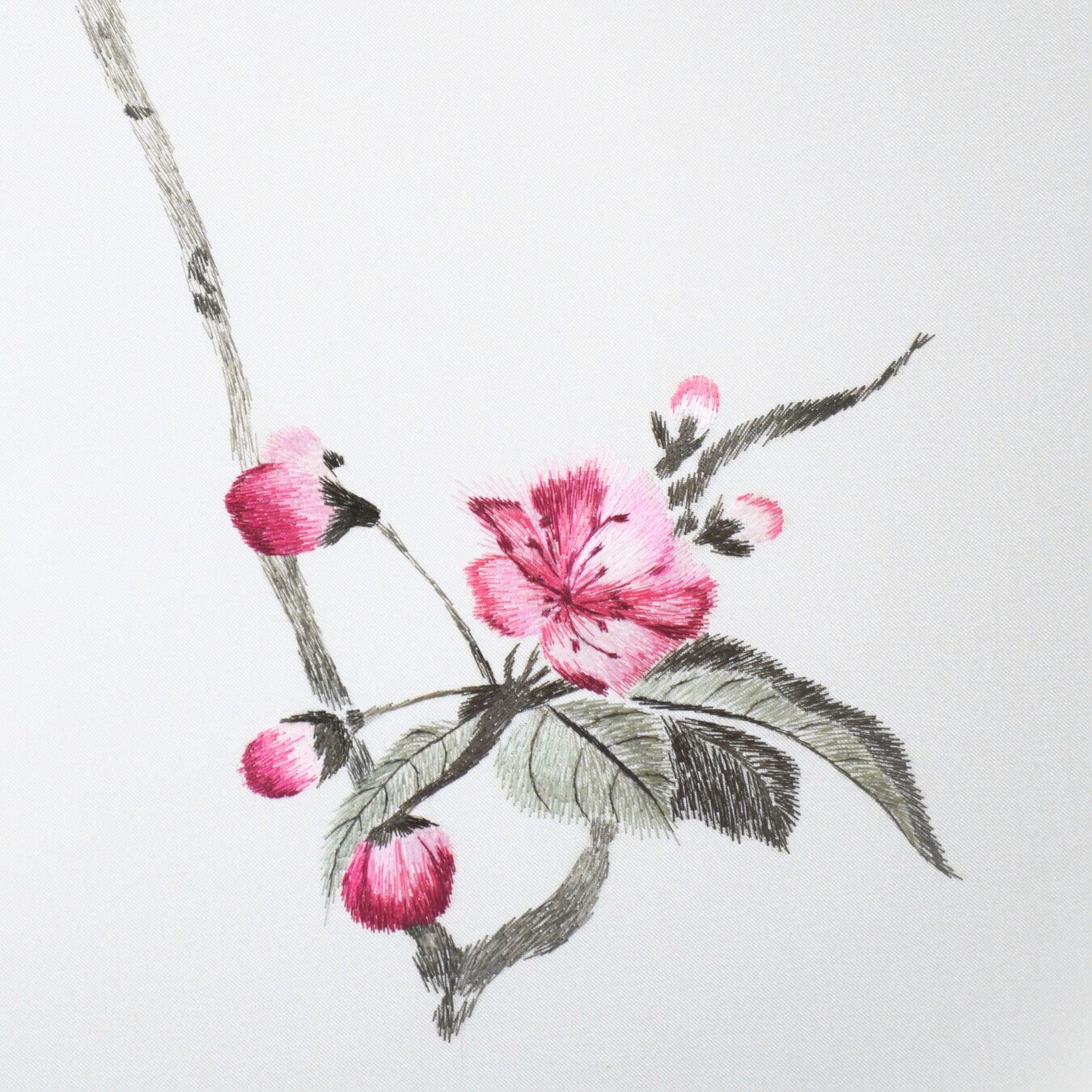 Bulbul & Flower | Shu Embroidery