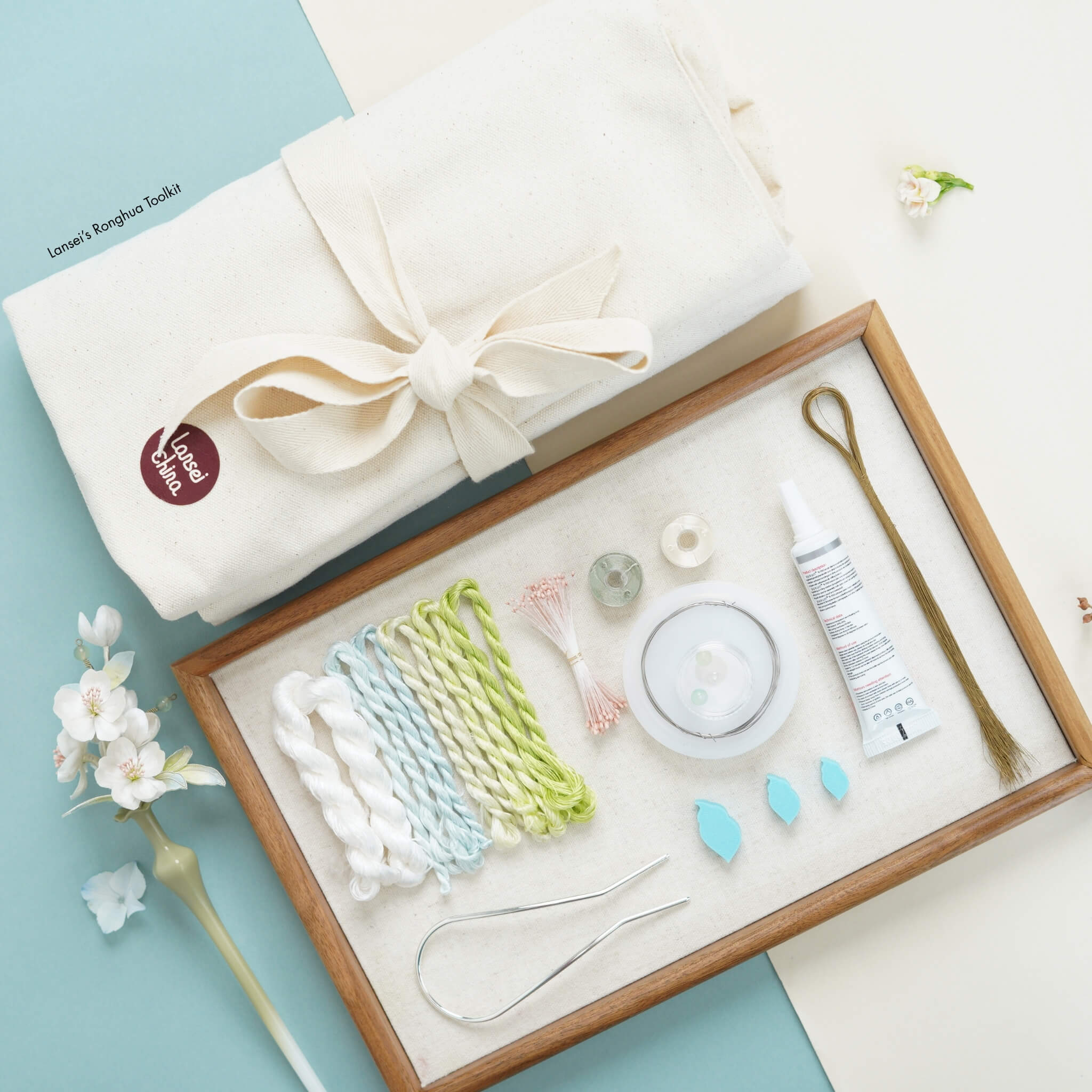 Ronghua DIY Kit | Pear Blossoms Under the Moon