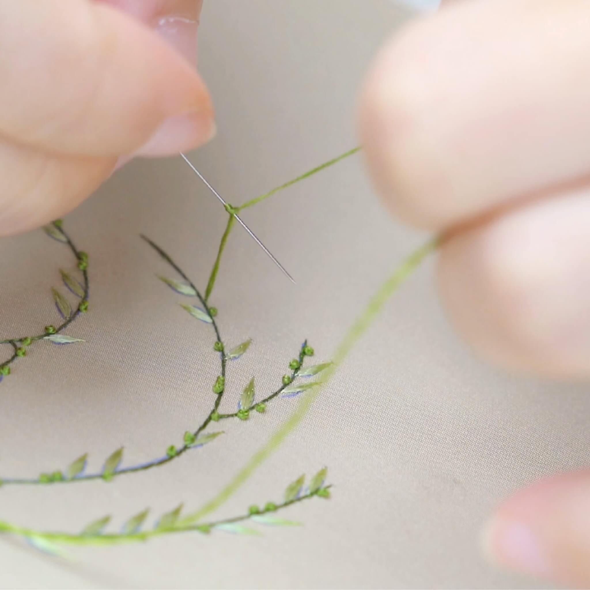 Shu Silk Embroidery DIY Kit | Willow & Swallow