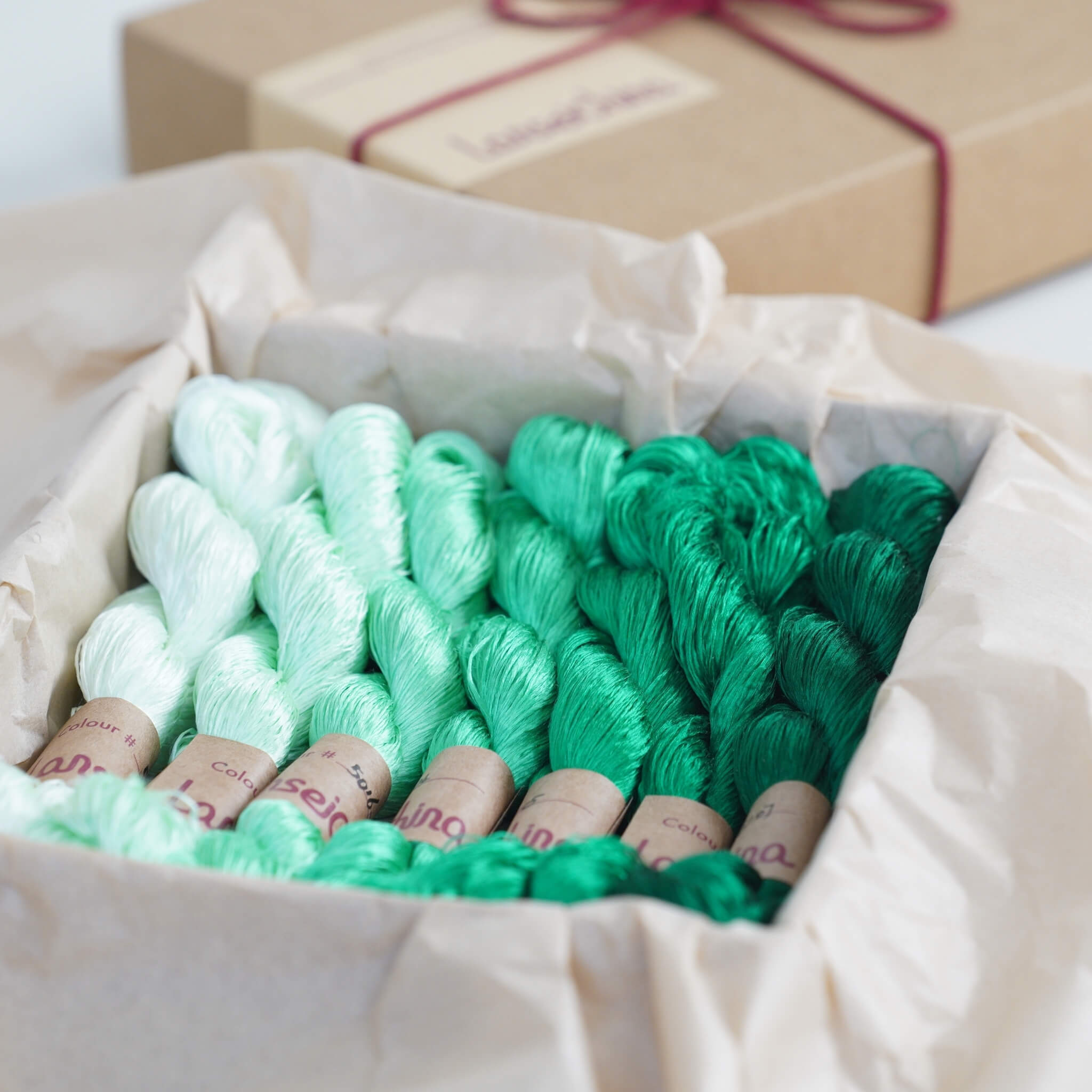 Untwisted Mulberry Silk For Ronghua | Colour #5016