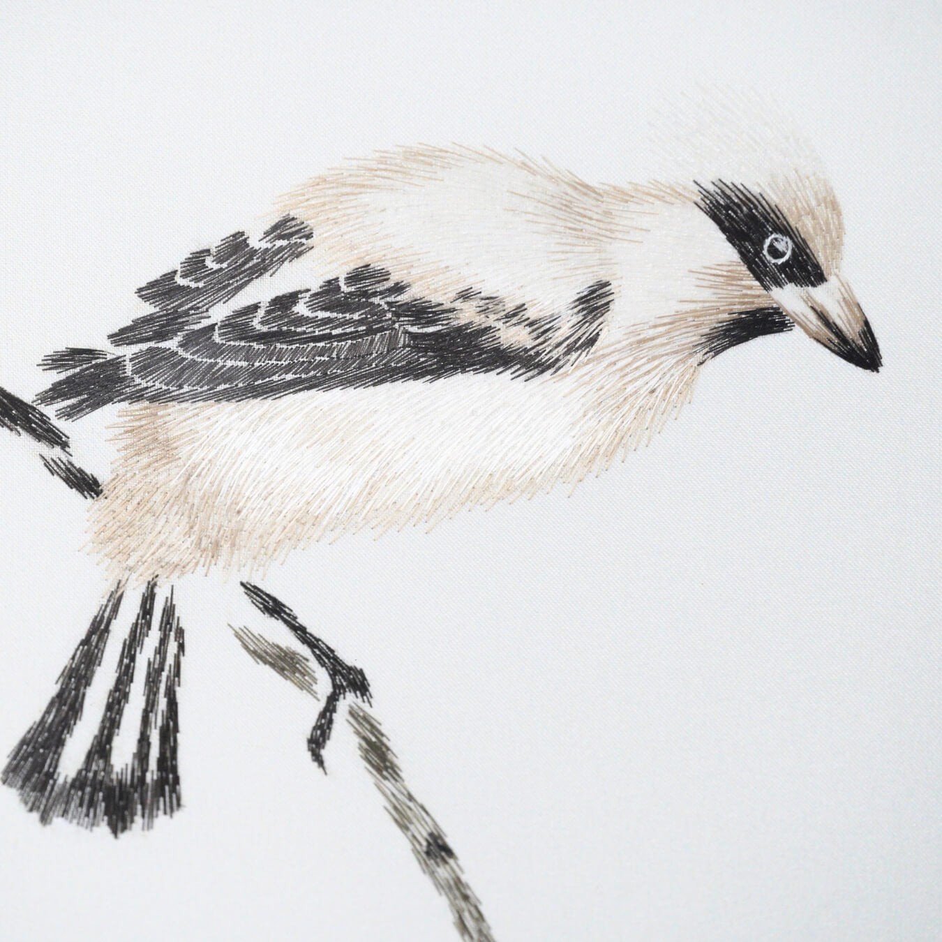 Bulbul & Flower | Shu Embroidery