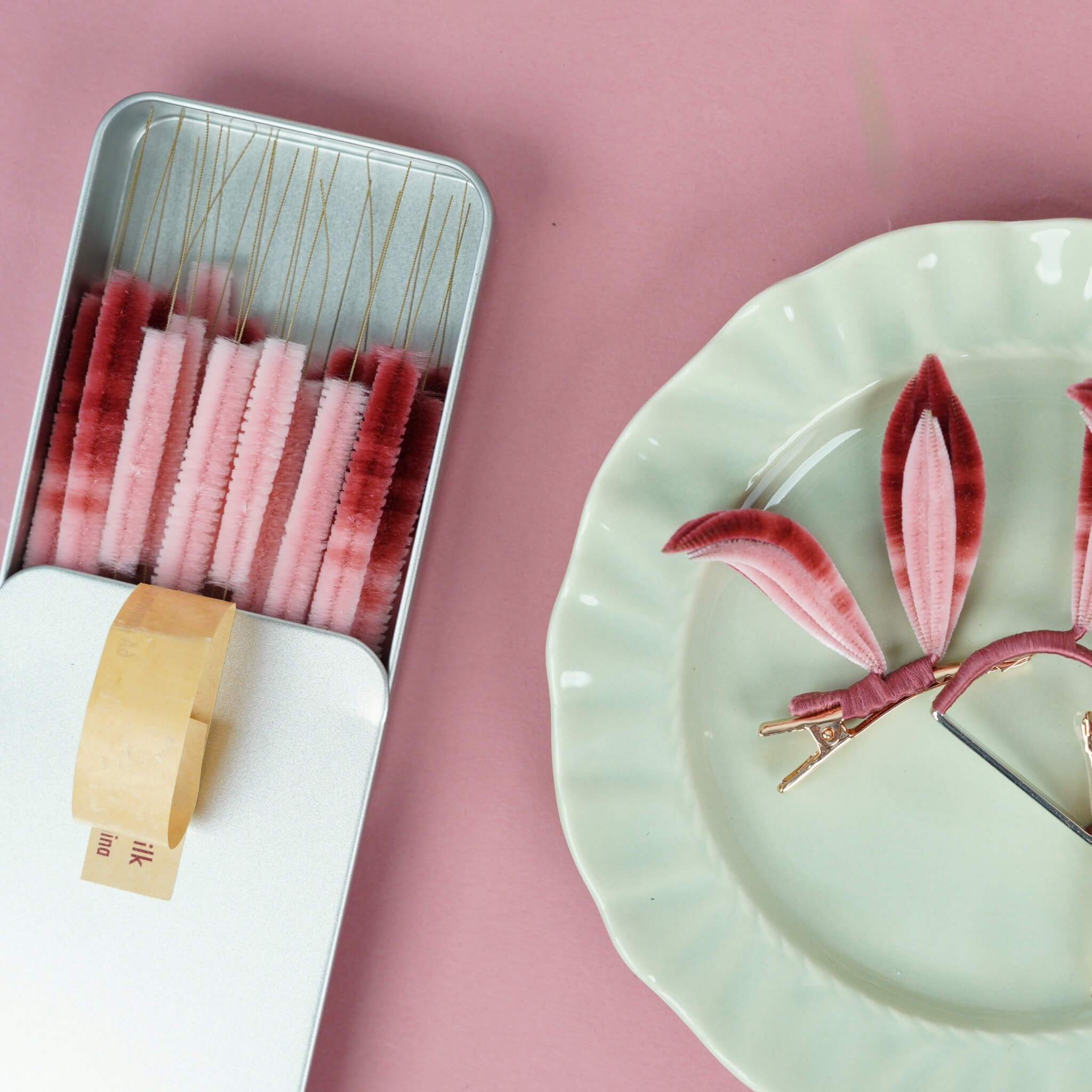 Pre-Made Petal Ronghua Kit | Rabbit Ears