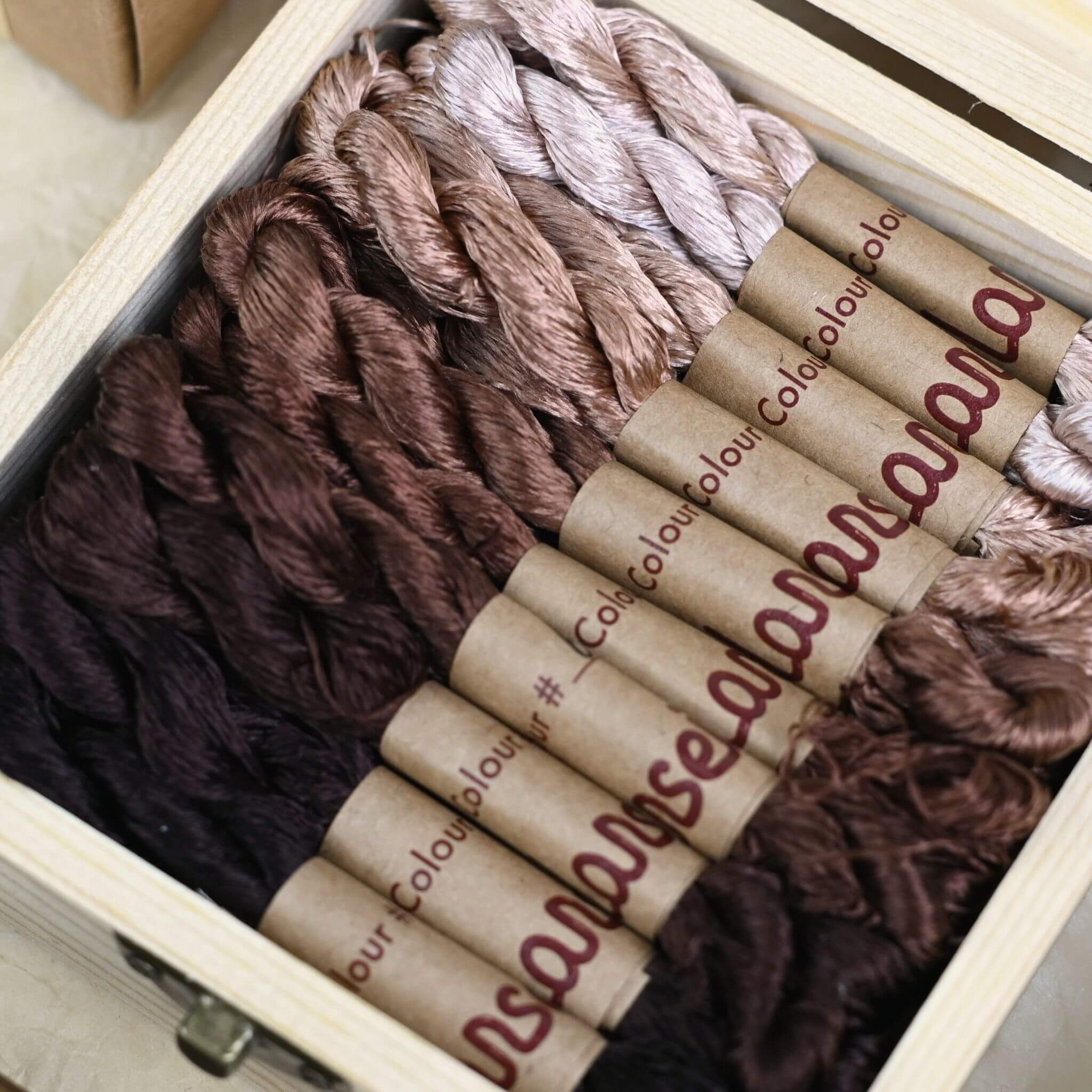Twisted Mulberry Silk For Embroidery | Colour # 6006