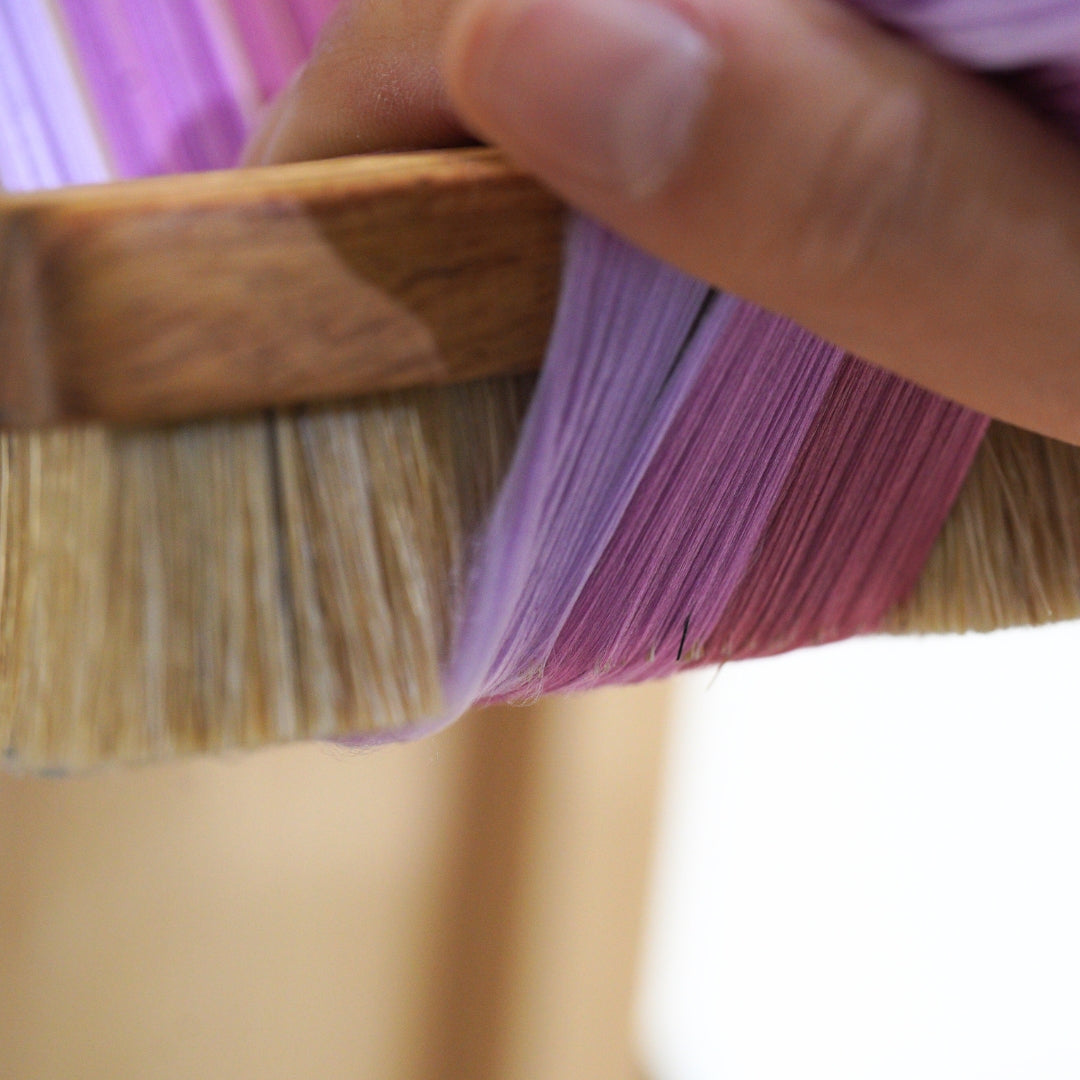 Hard Yellow Bristle Brush | Rosewood