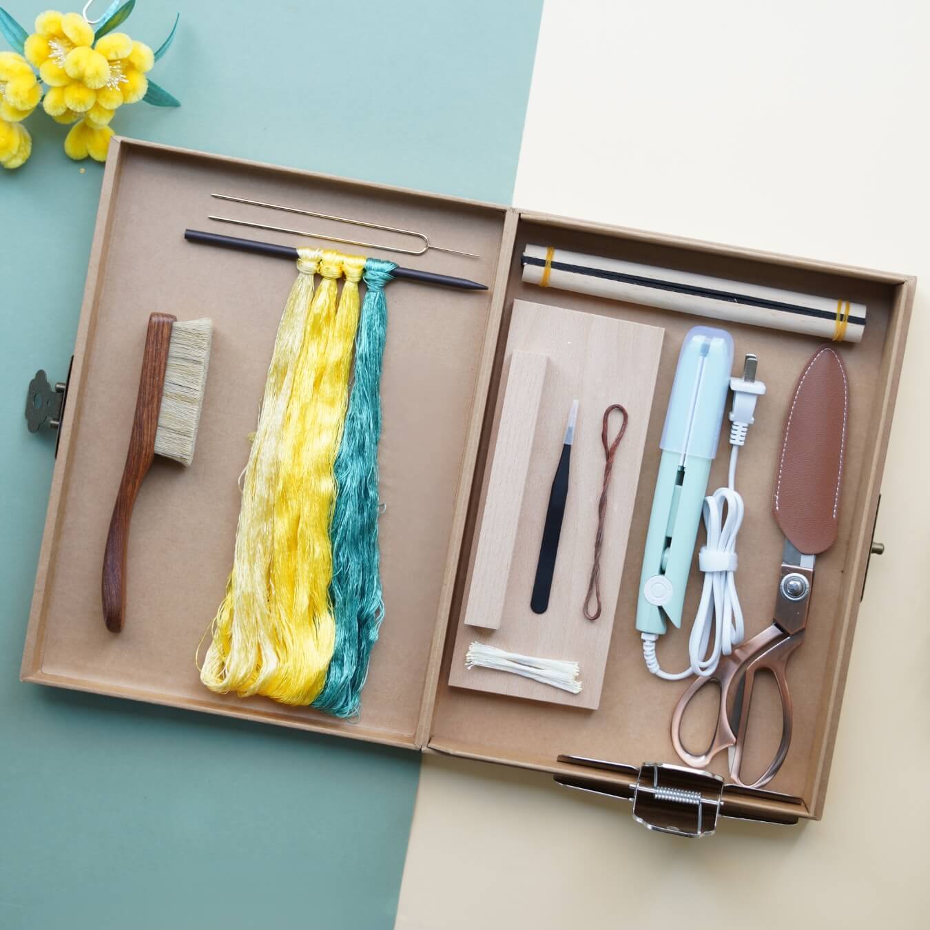 Kit de bricolaje Ronghua | Flor de semilla de casia