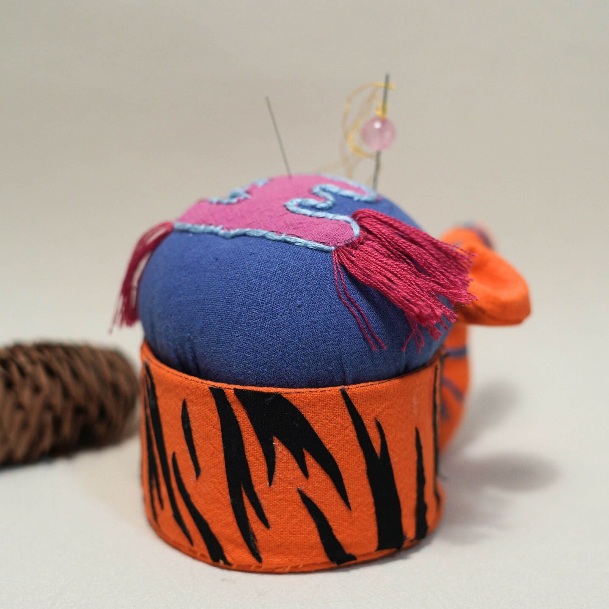 Tiger Needle Cushion | Embroidery Kit