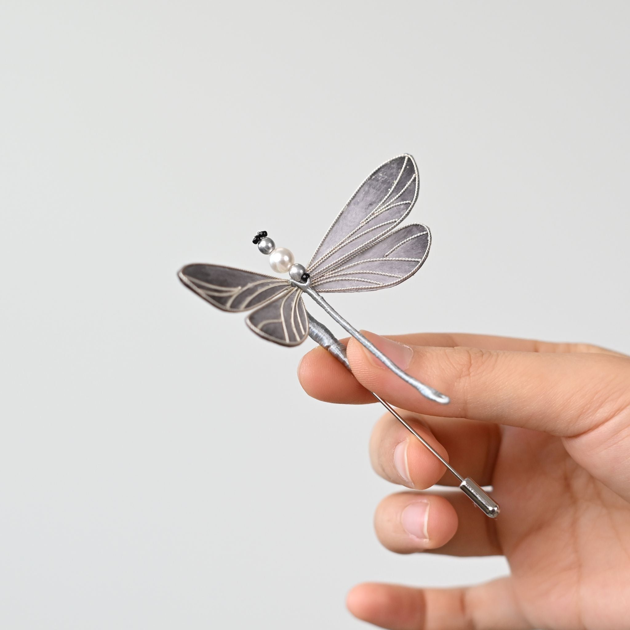 Pre-Made Petal Ronghua Kit | Resting Dragonfly