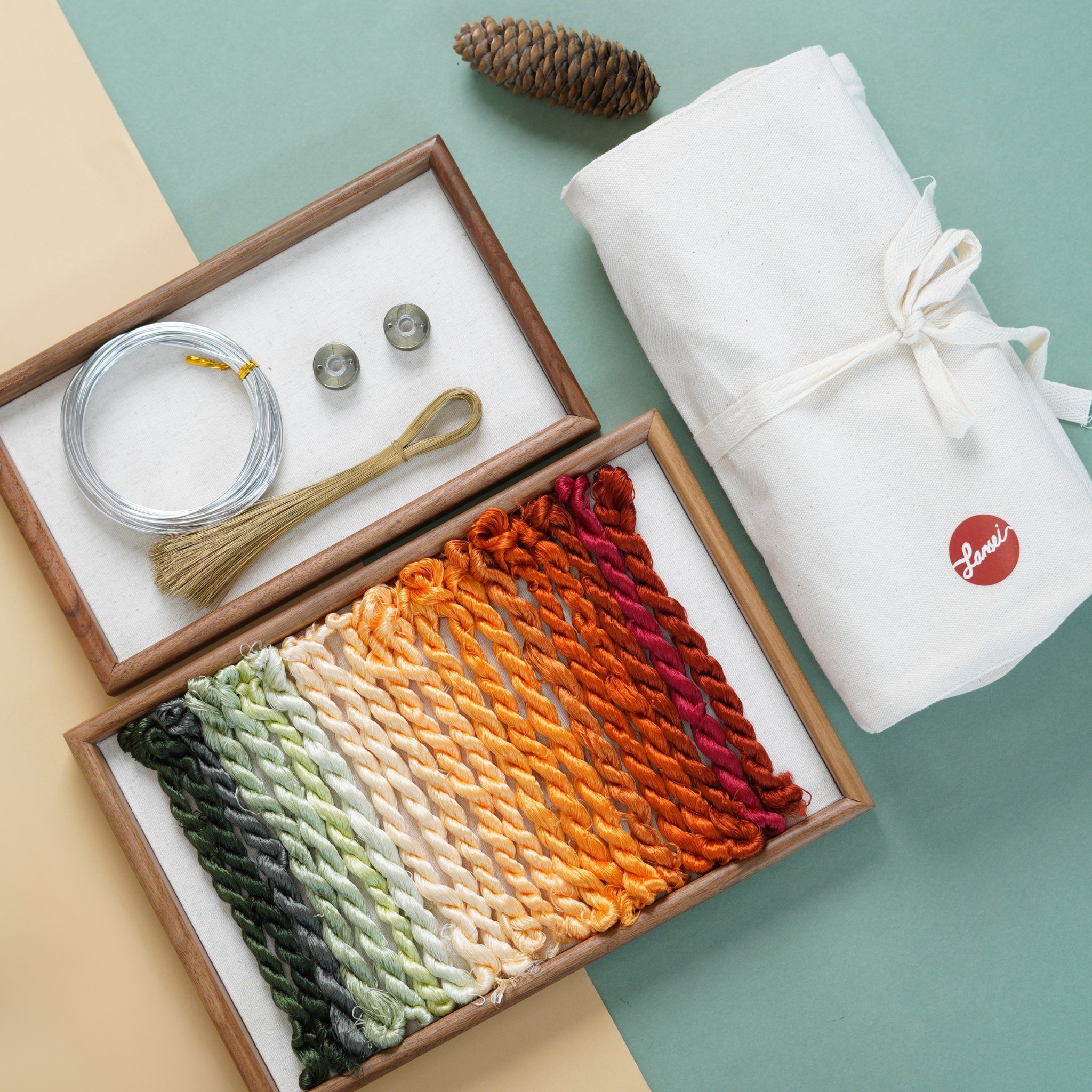 Ronghua DIY Kit | Golden Chrysanthemum Penjing