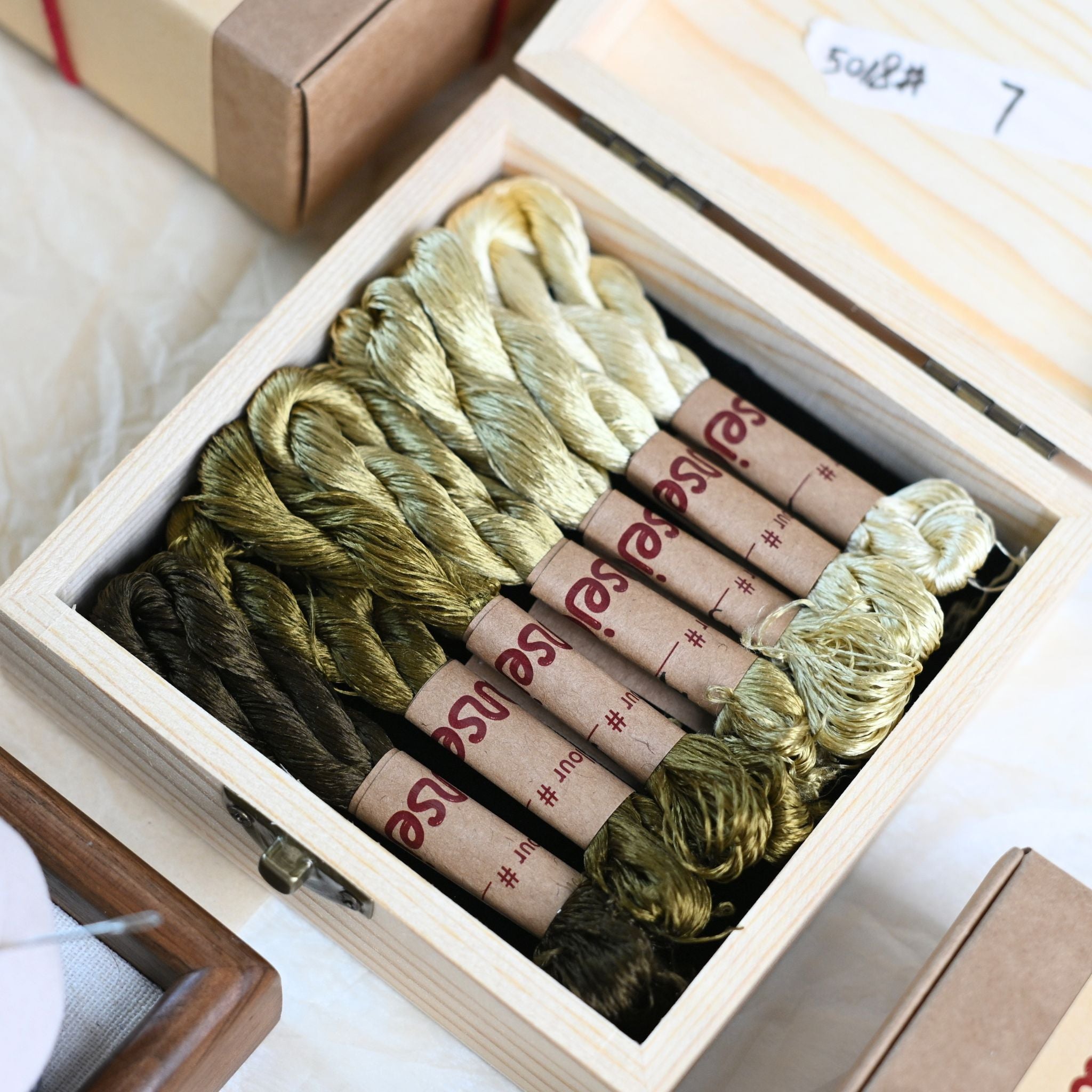 Twisted Mulberry Silk For Embroidery | Colour #5018