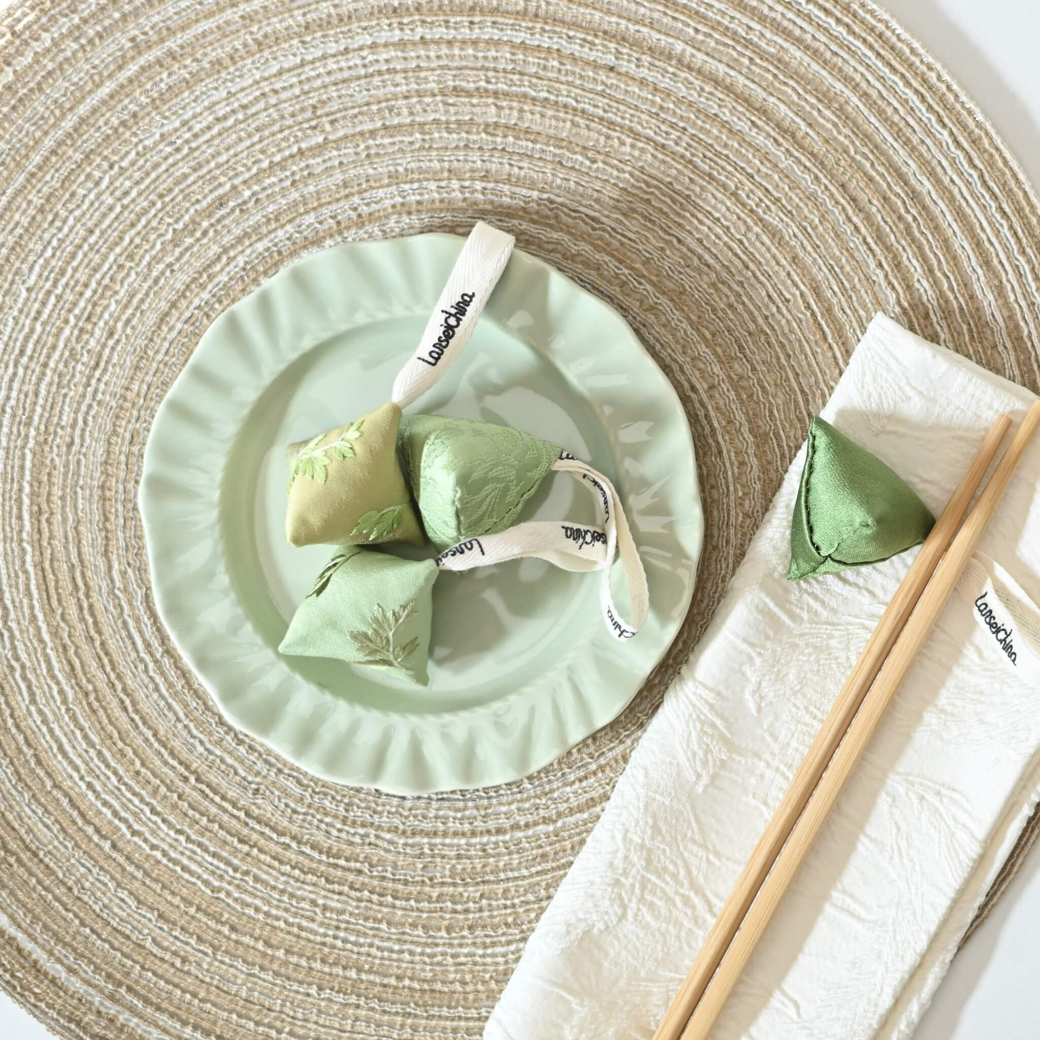Limited Dragon Boat Festival Edition | Mugwort Zongzi Pendant DIY Kit