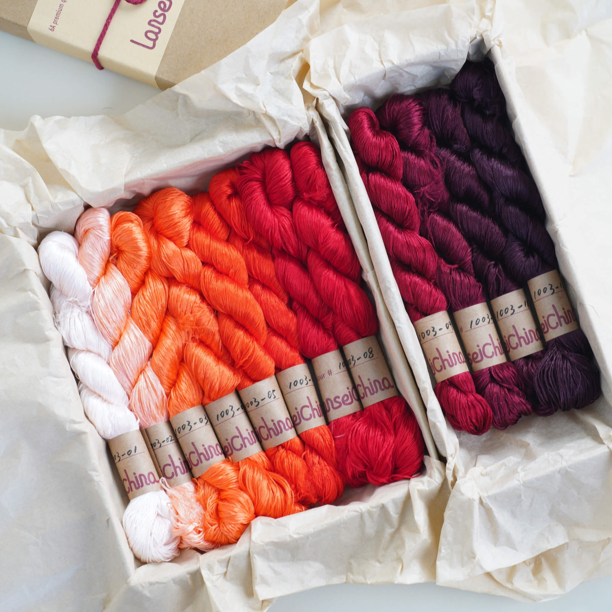 Untwisted Mulberry Silk For Ronghua | Colour #1003