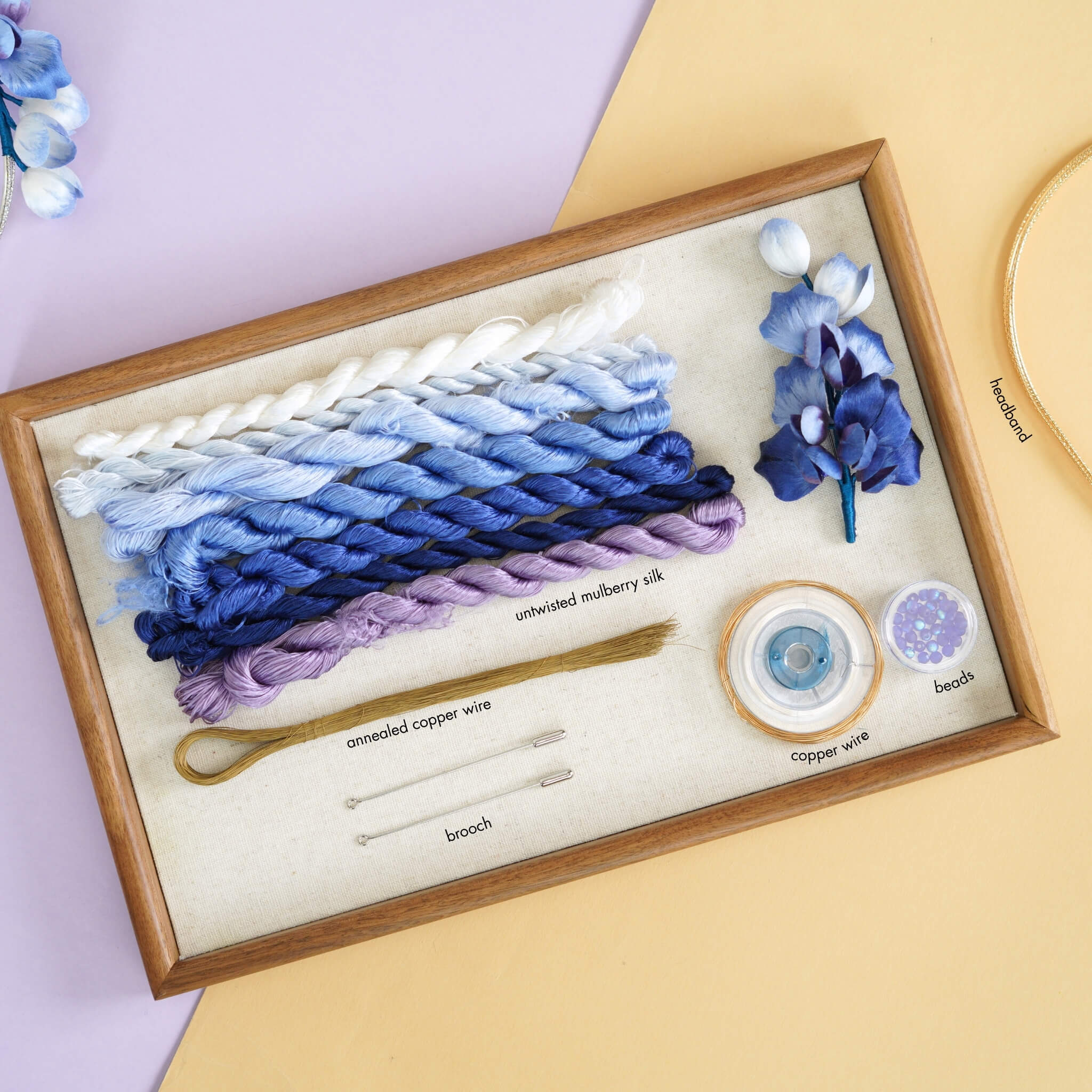 Ronghua DIY Kit | Valentine's Bluebonnets