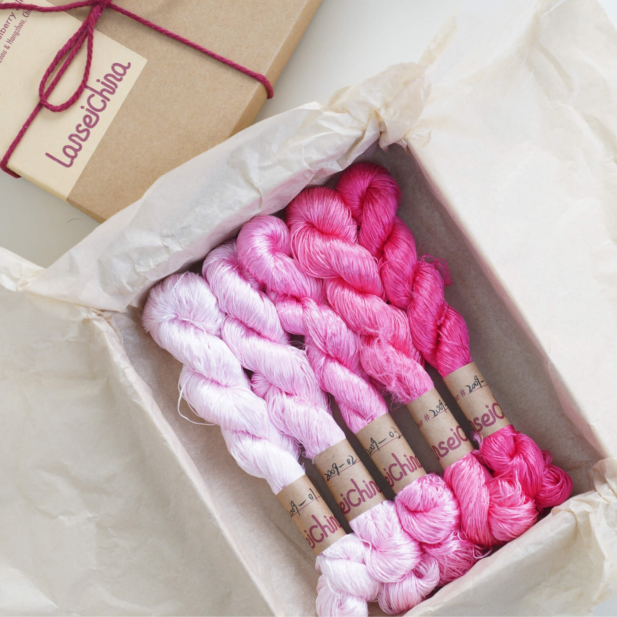 Untwisted Mulberry Silk For Ronghua | Colour #2009