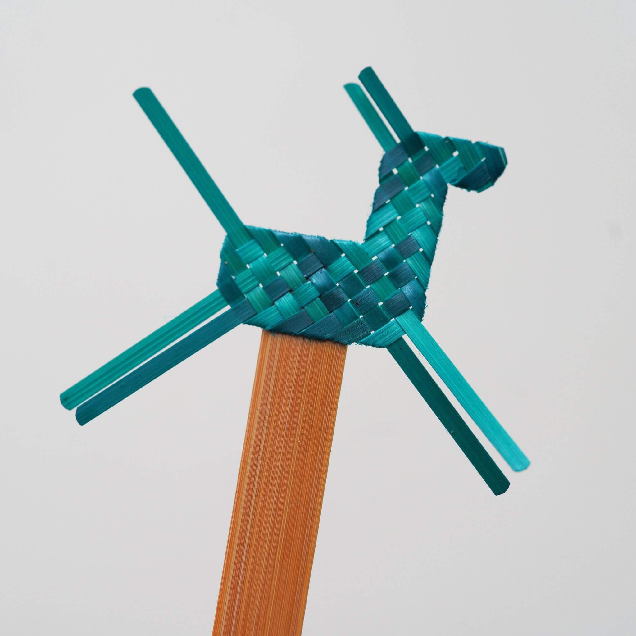 Bamboo-woven bookmarks | Running Horse
