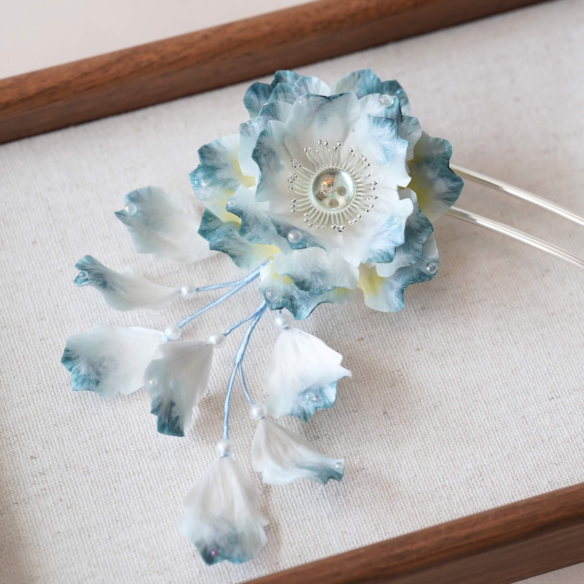 Handmade Ronghua | Blue Ocean Flower