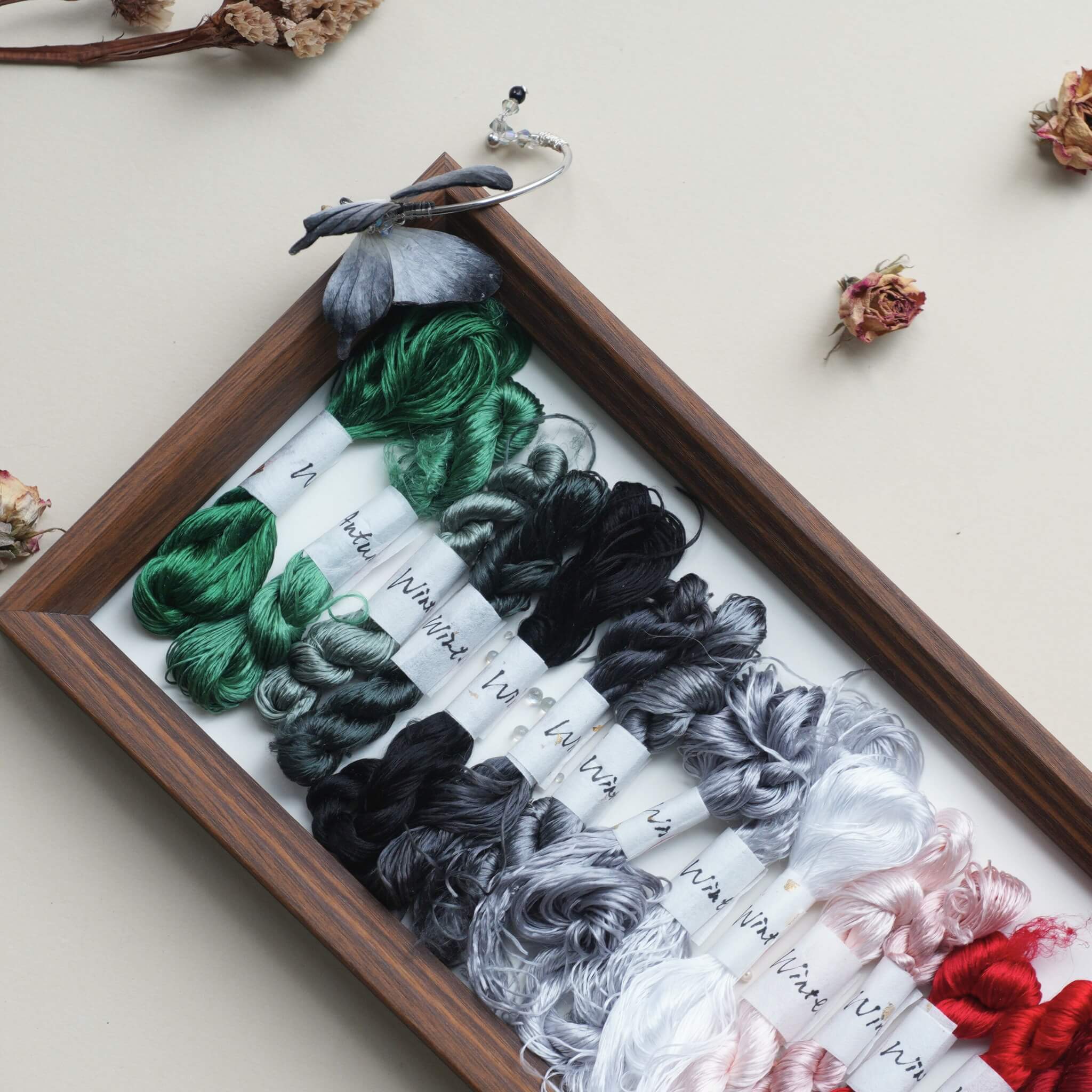 Drehfreie Maulbeerseidenfäden | Winter