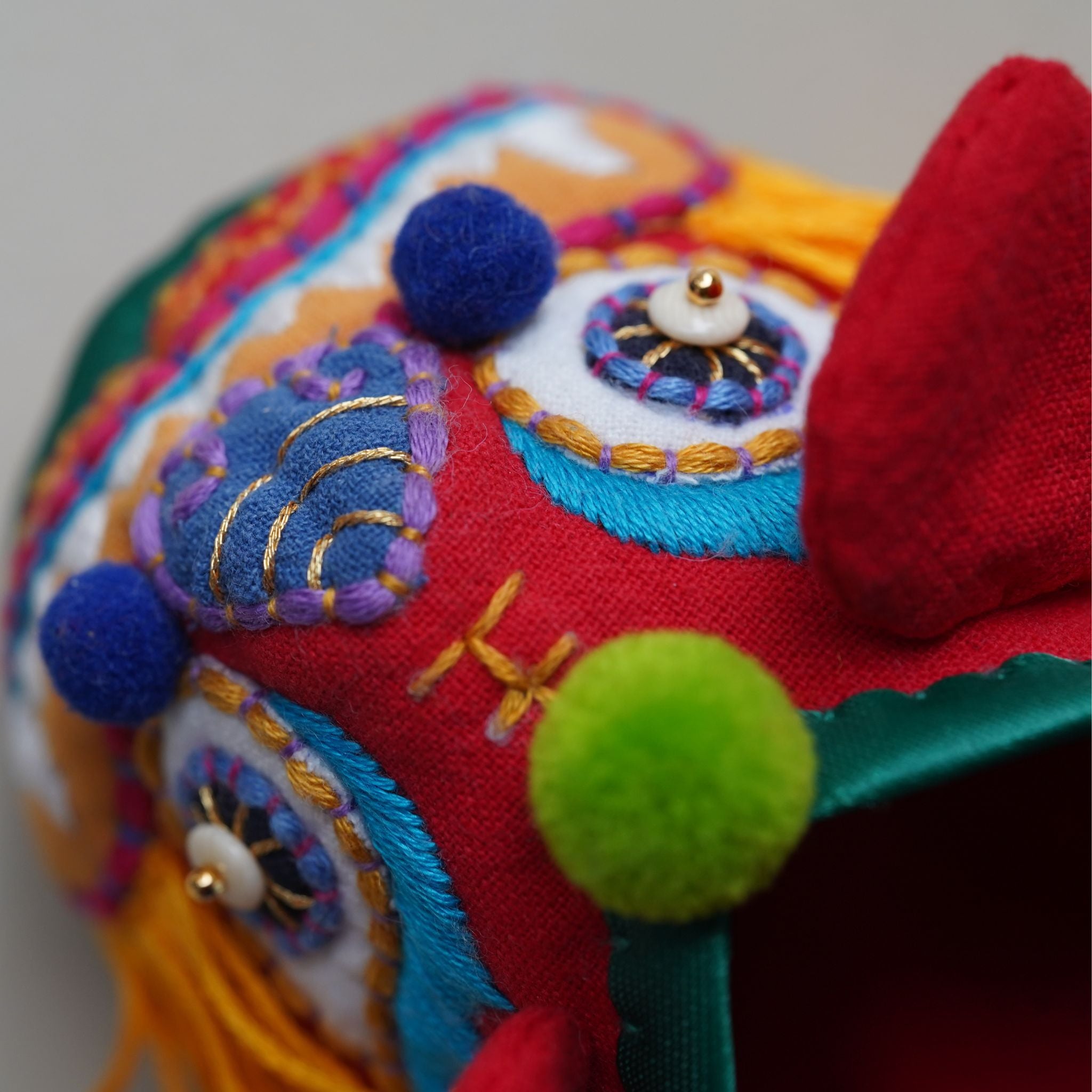 Tiger Guardian Shoes | Embroidery Kit