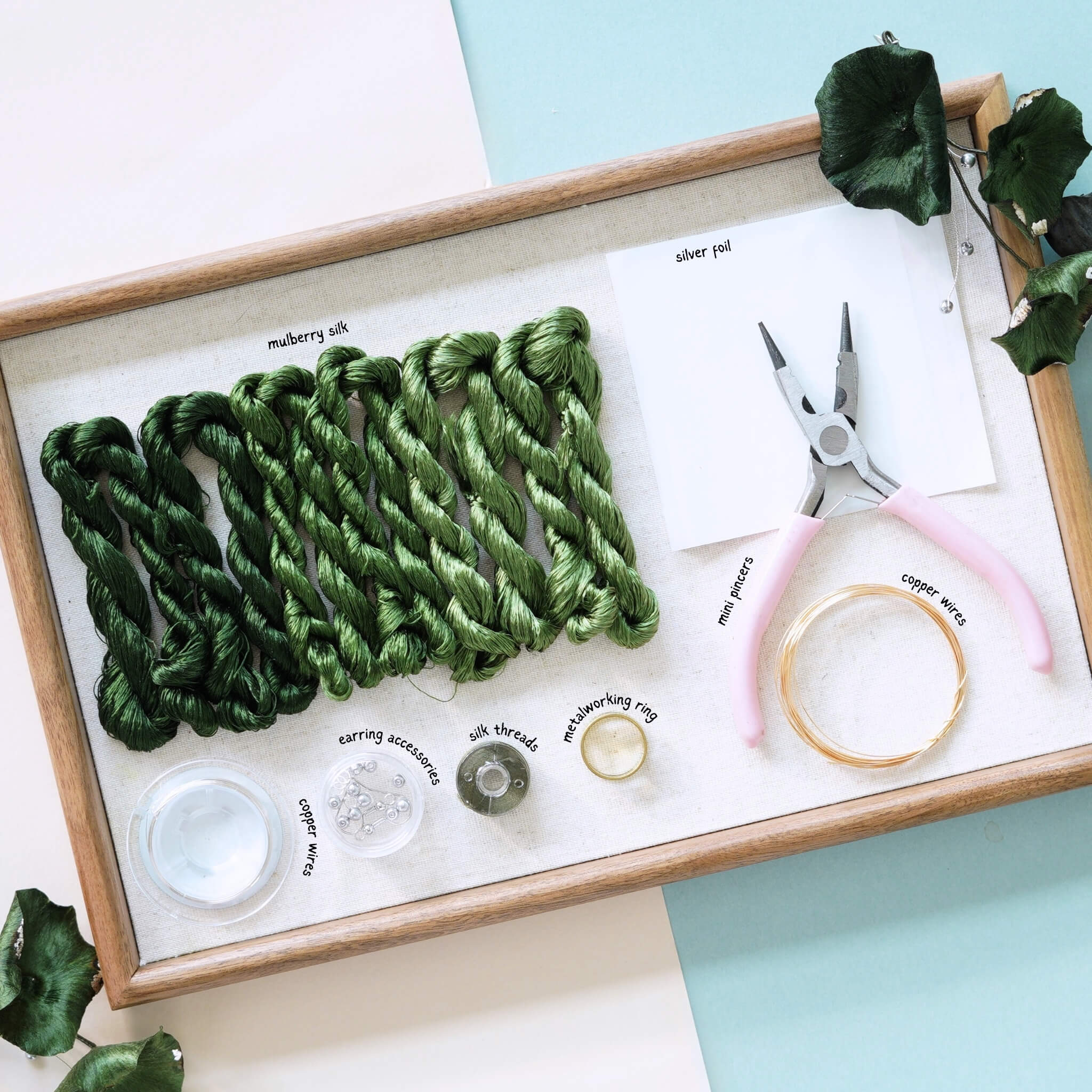 Ronghua DIY Kit | Summer Raindrops Earrings