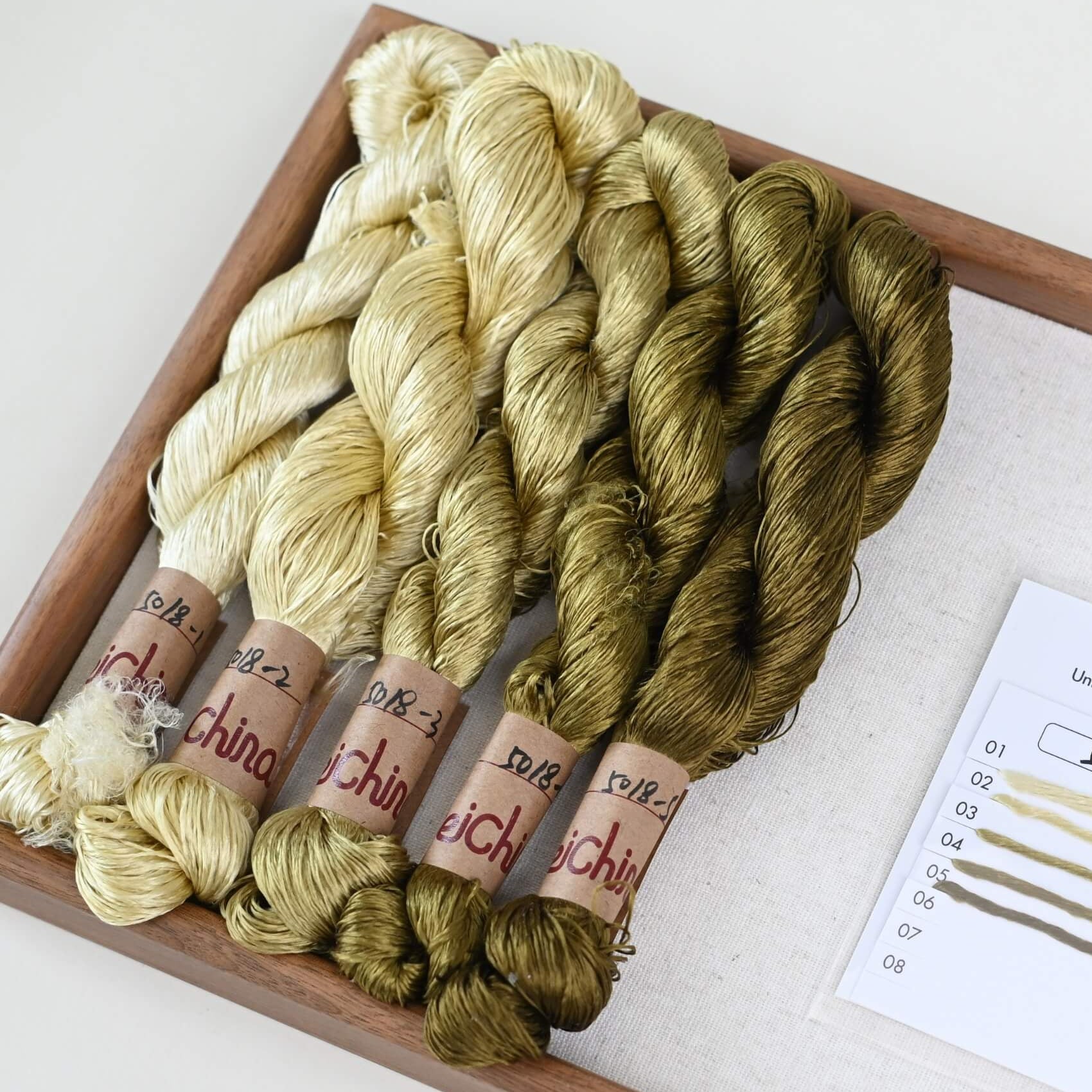 Untwisted Mulberry Silk For Ronghua | Colour #5018