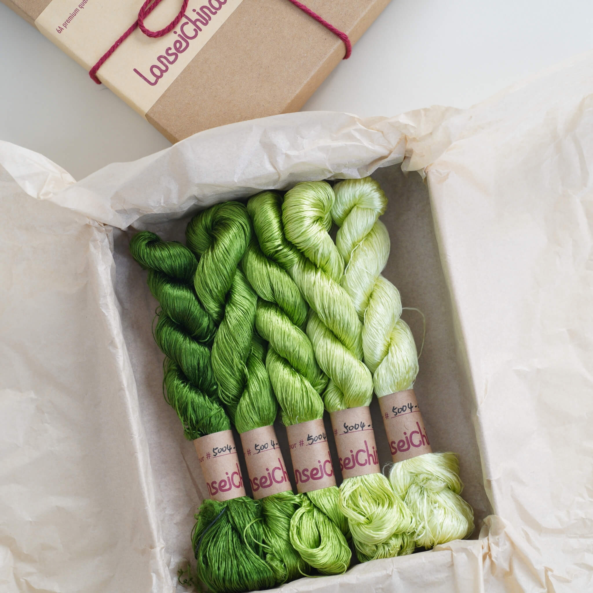 Untwisted Mulberry Silk For Ronghua | Colour #5004