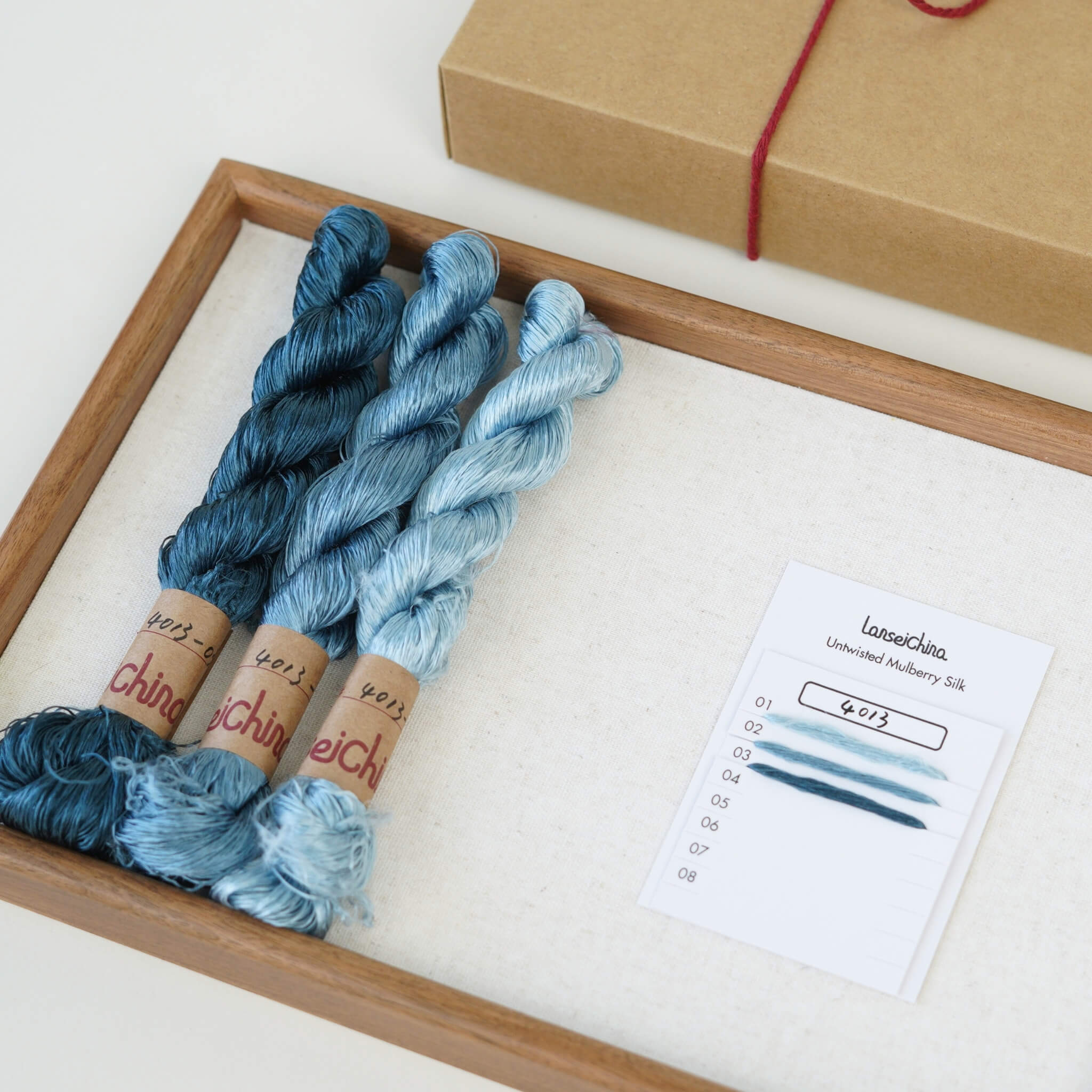 Untwisted Mulberry Silk For Ronghua | Colour #4013