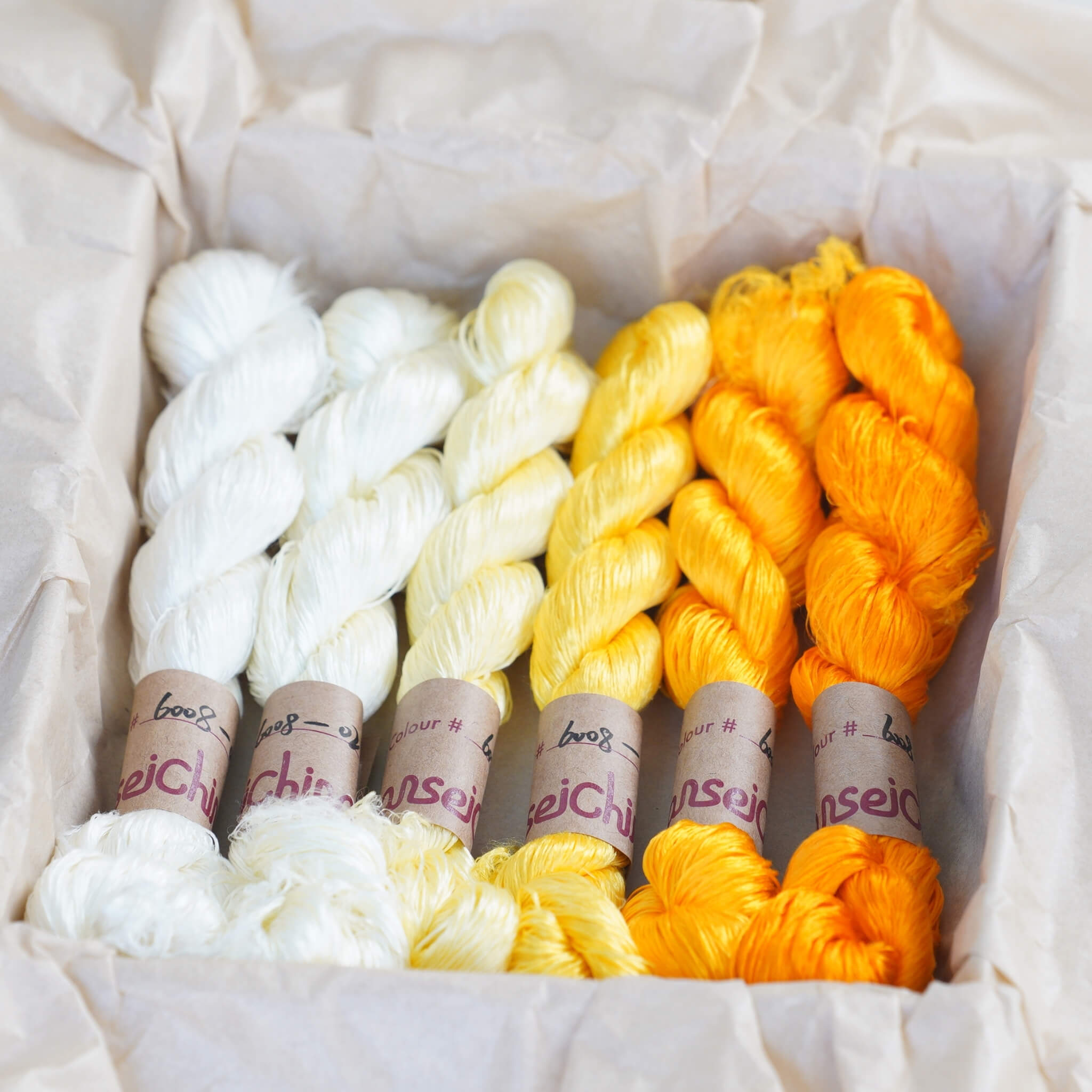 Untwisted Mulberry Silk For Ronghua | Colour #6008