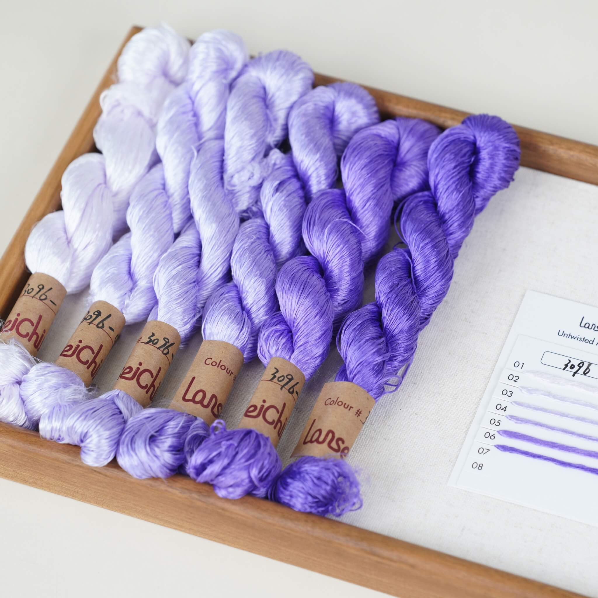 Untwisted Mulberry Silk For Ronghua | Colour #3096