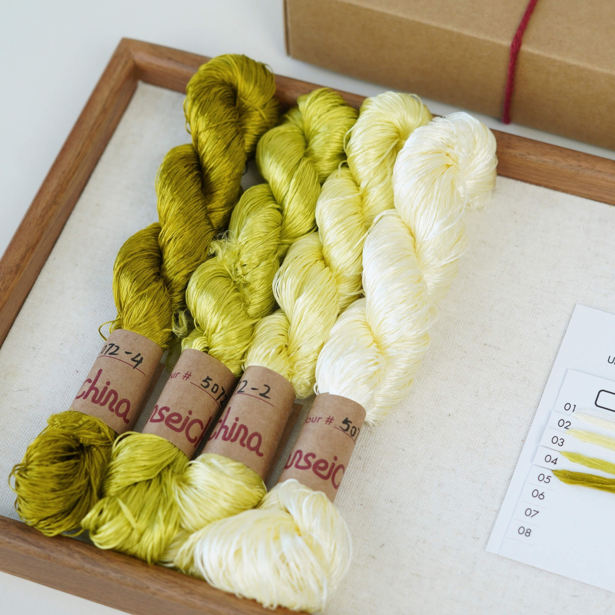 Untwisted Mulberry Silk For Ronghua | Colour #5072