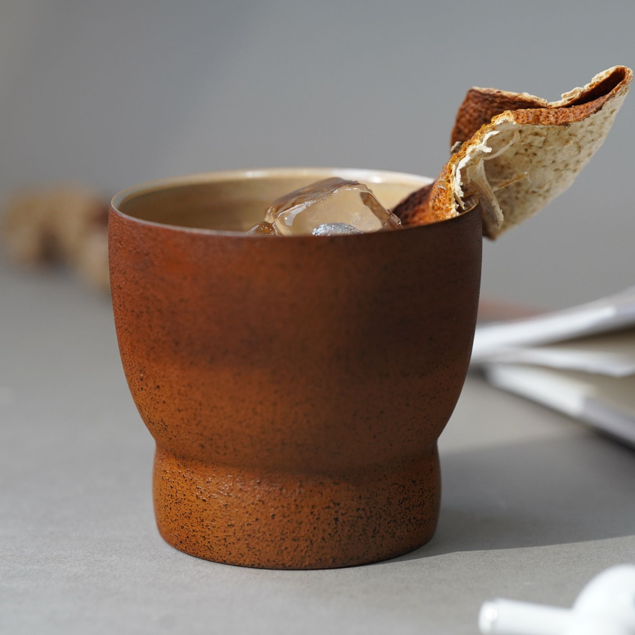 Lacquered Porcelain | Orange Skin