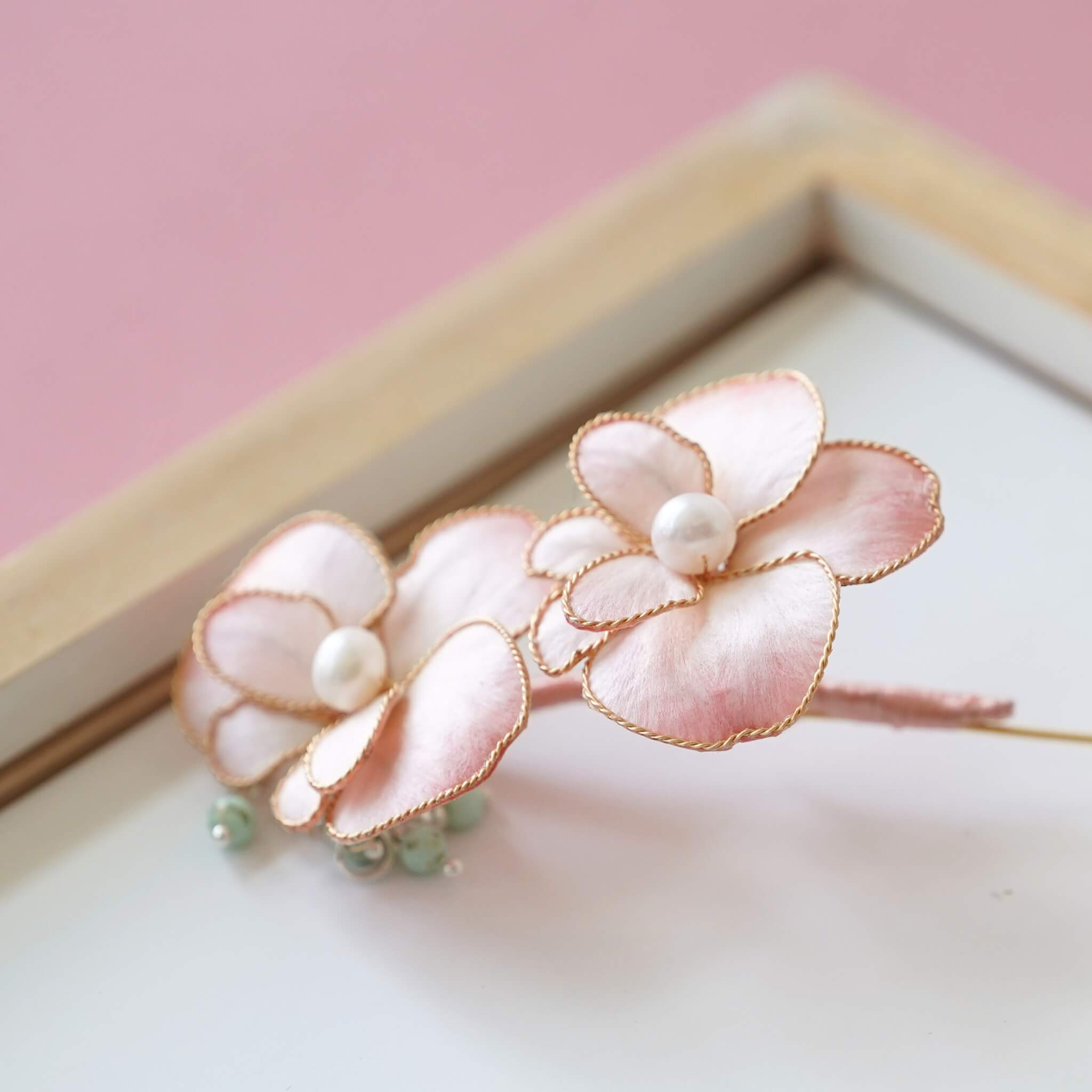 Pre-Made Petal Ronghua Kit | Pink Butterfly Orchid