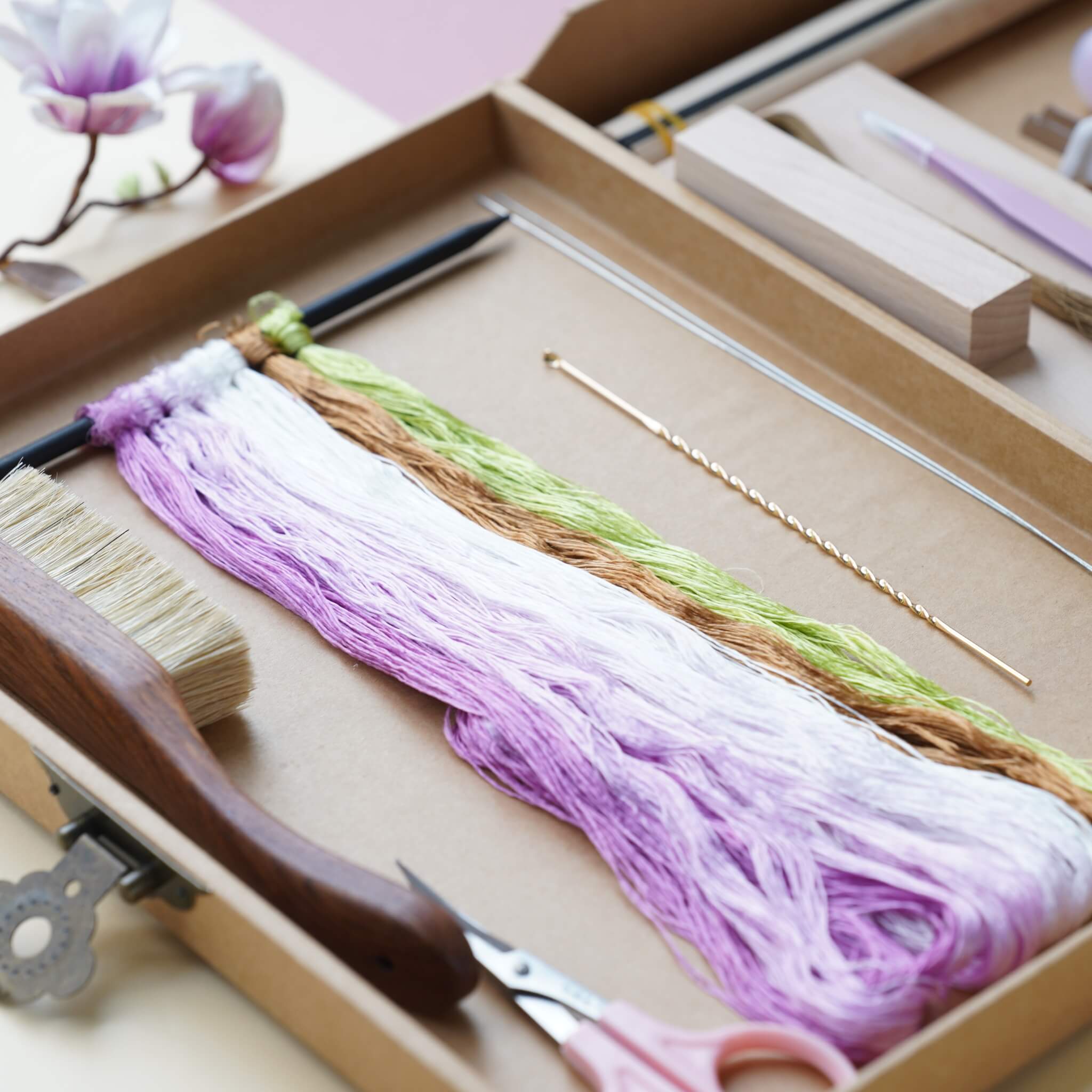 Ronghua DIY Kit | Purple Magnolia