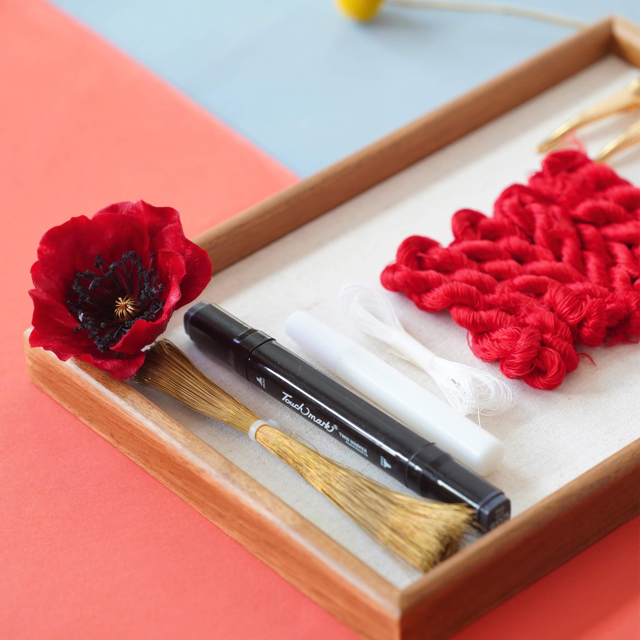 Ronghua DIY Kit | August Poppies