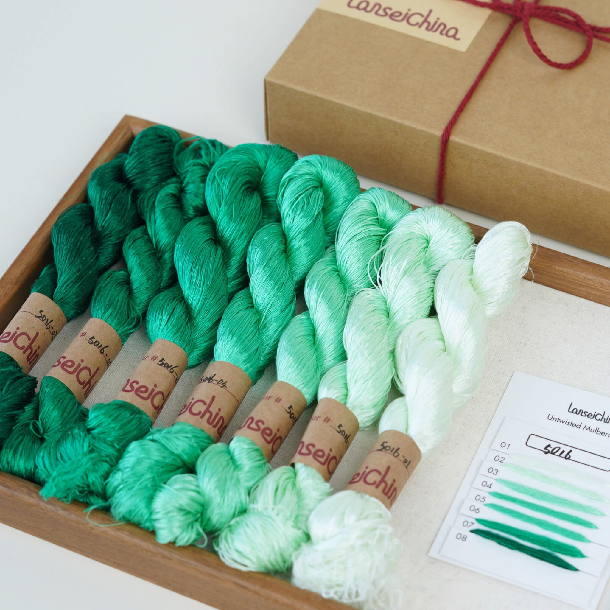 Untwisted Mulberry Silk For Ronghua | Colour #5016