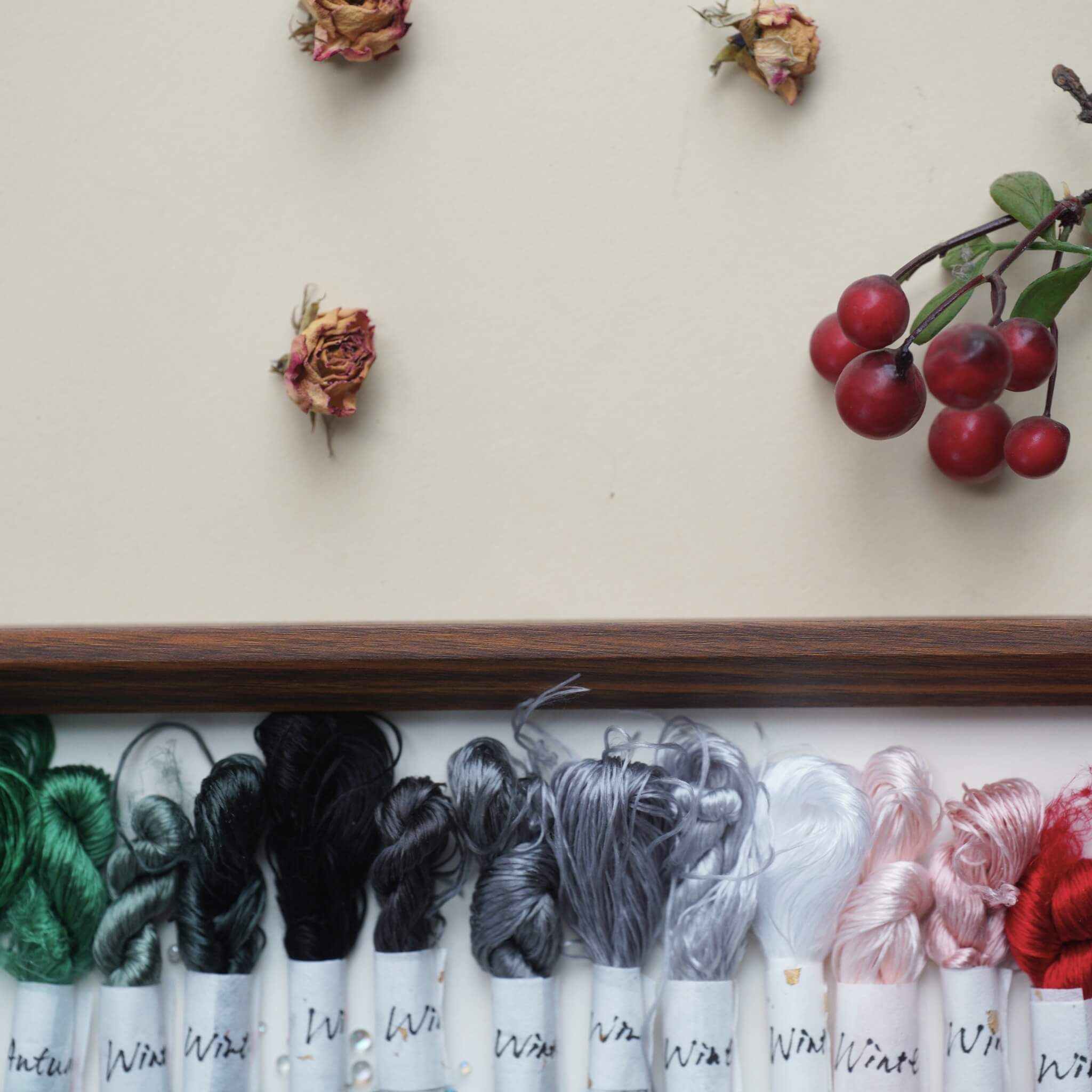 Drehfreie Maulbeerseidenfäden | Winter