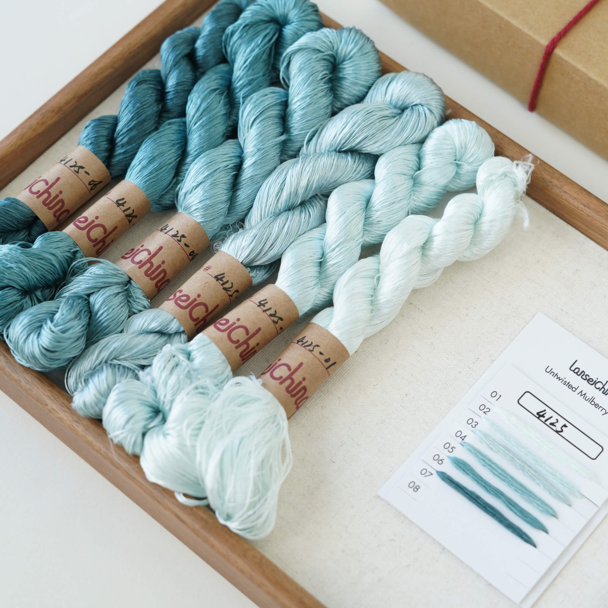 Untwisted Mulberry Silk For Ronghua | Colour #4125