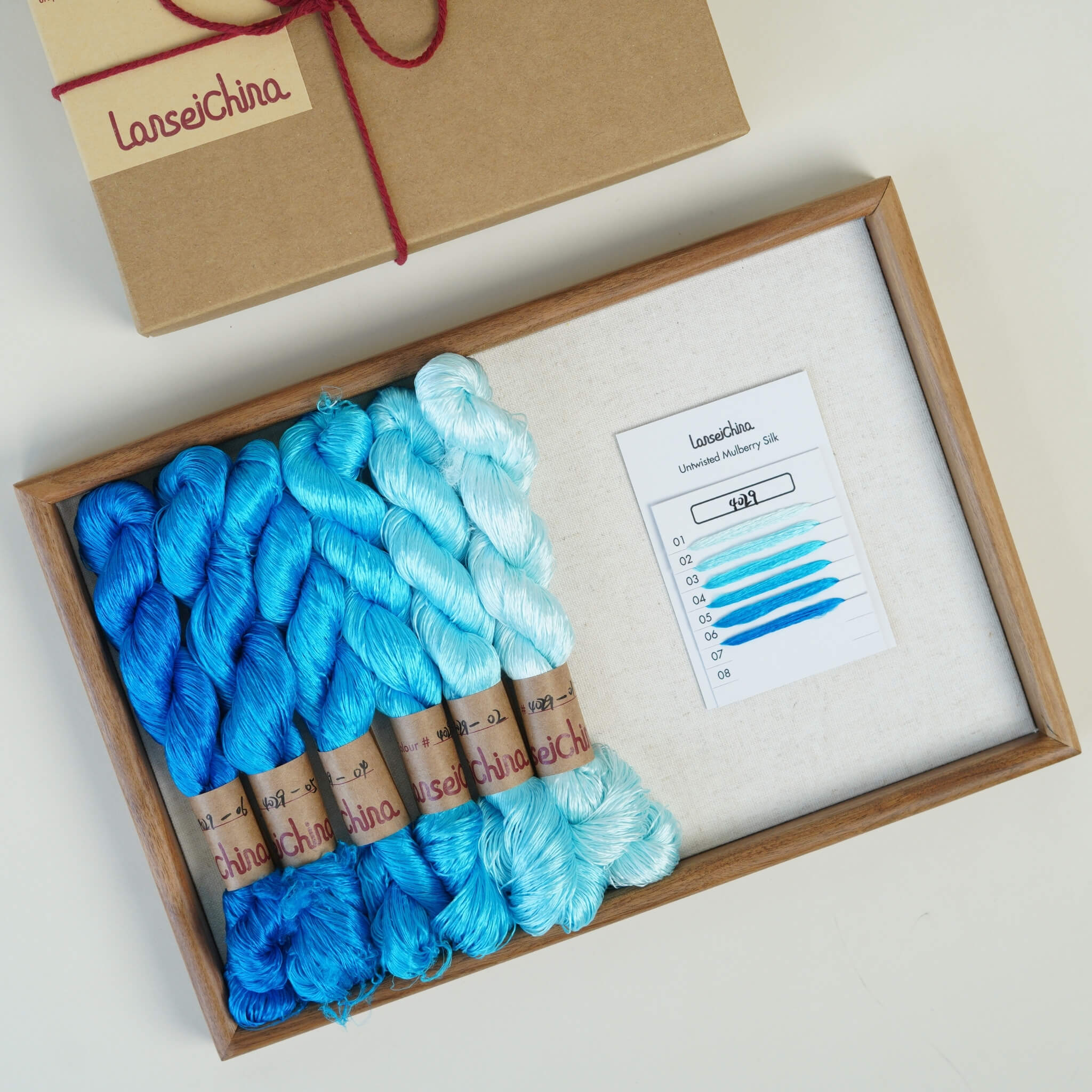 Untwisted Mulberry Silk For Ronghua | Colour #4029