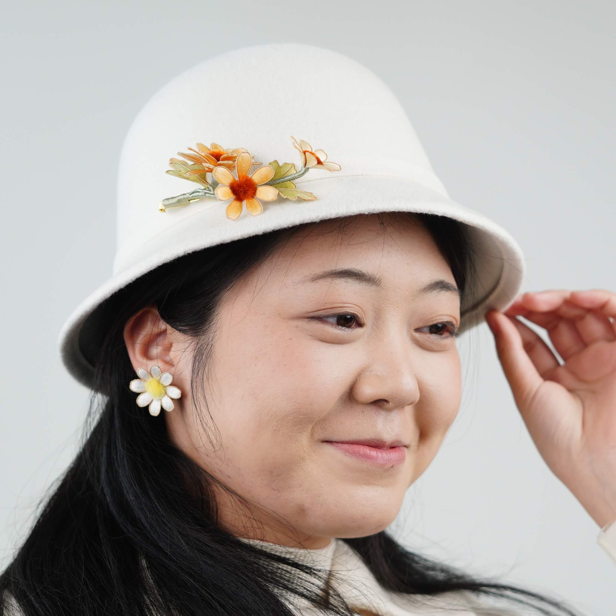 Handmade Ronghua | Daisy Earrings